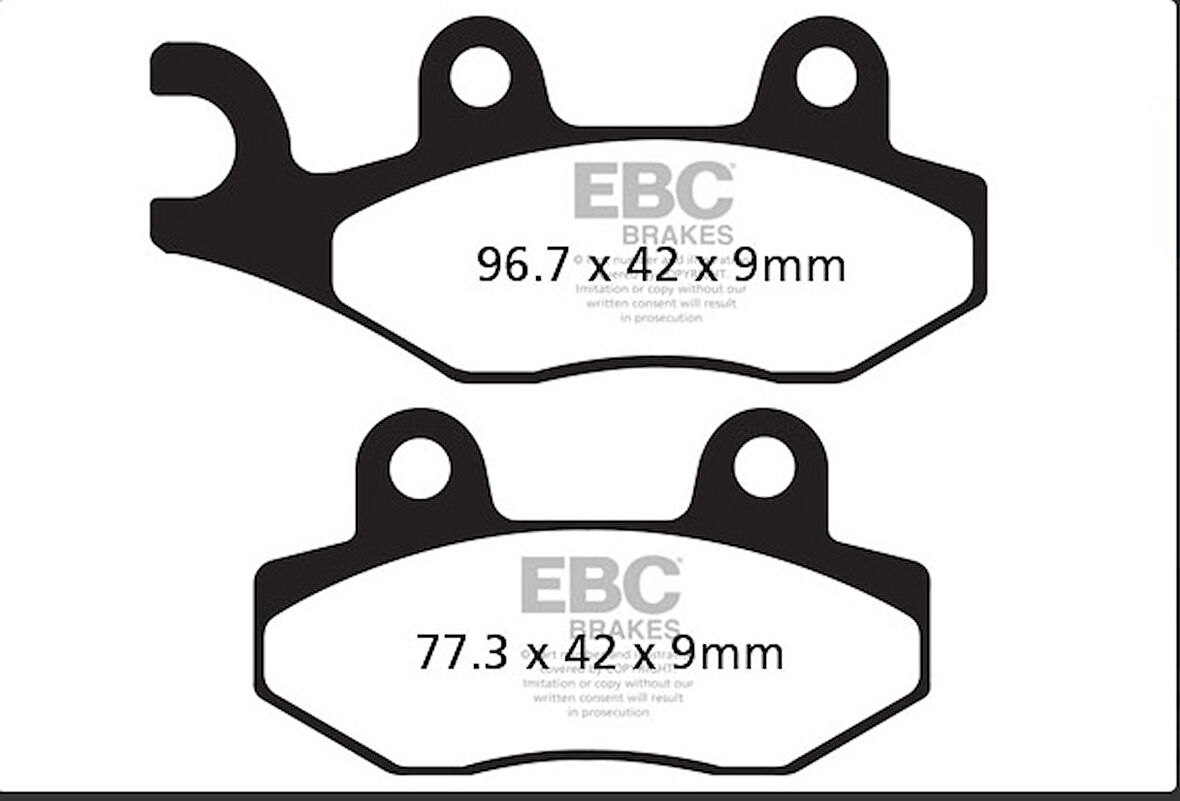 Ebc Fren Balatası Sfa228 2007-2012 Peugeot Satelis 500 Arka