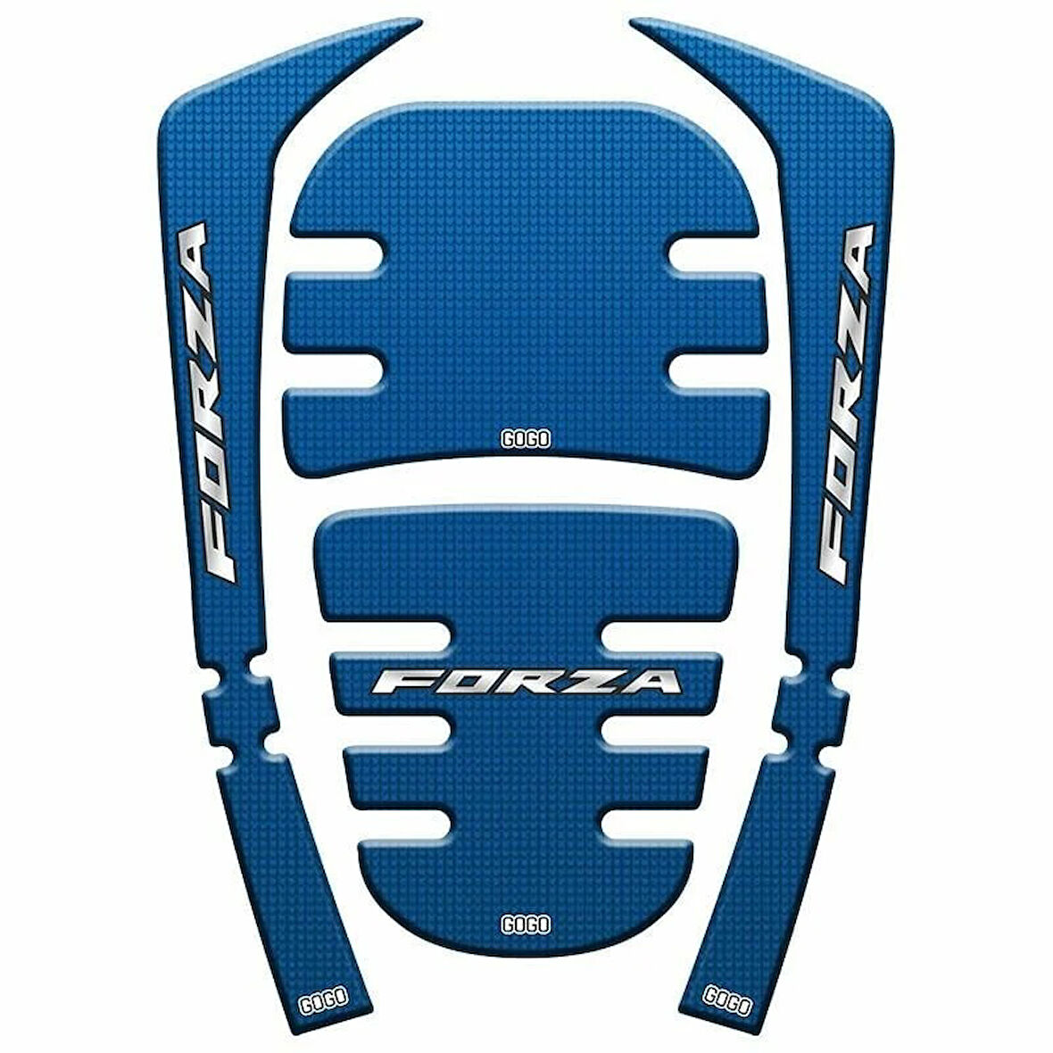 Gogo Tank Pad Set 4 Parça 002 Mavi Honda Forza 250 2021-2024
