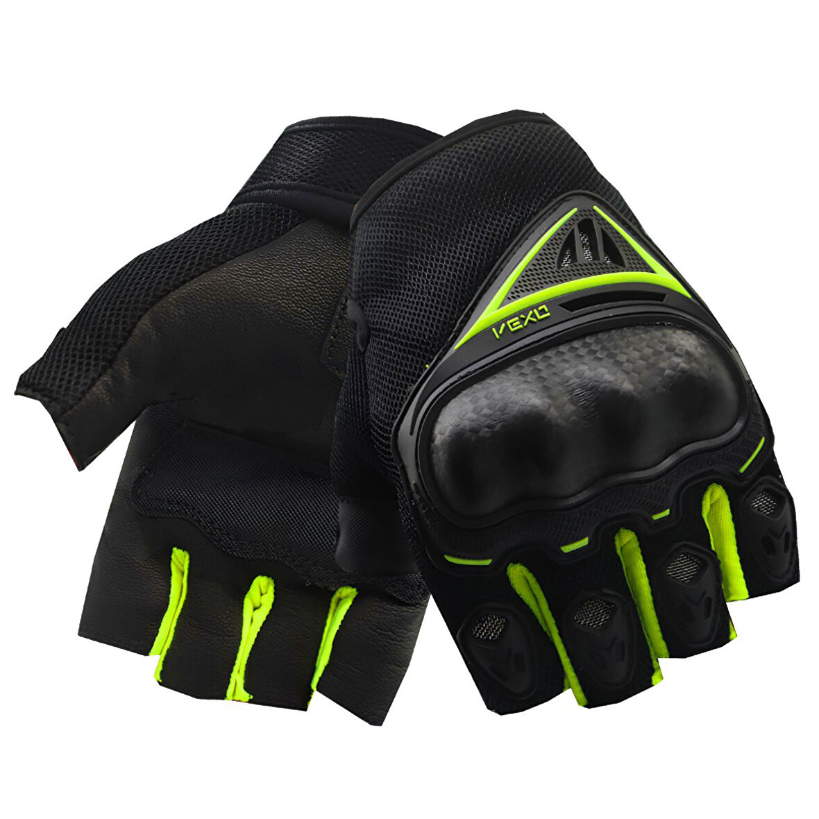 Vexo Santa 2 Yarım Eldiven Neon Sarı X-LARGE