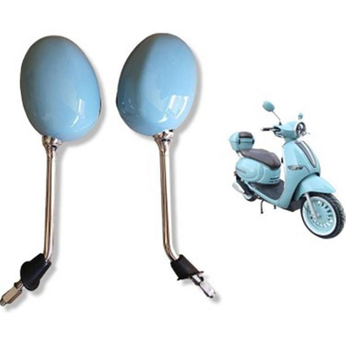 Arora Cappucıno125 10mm Ayna Takım Açık Mavi Espada (turkuaz)