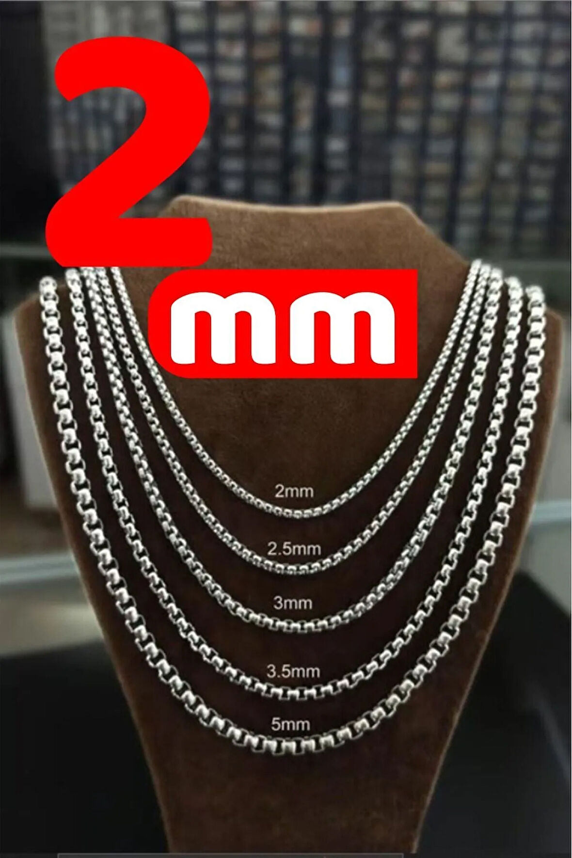 Erkek Çelik Kolye - Polo Erkek Çelik Kolye Zincir