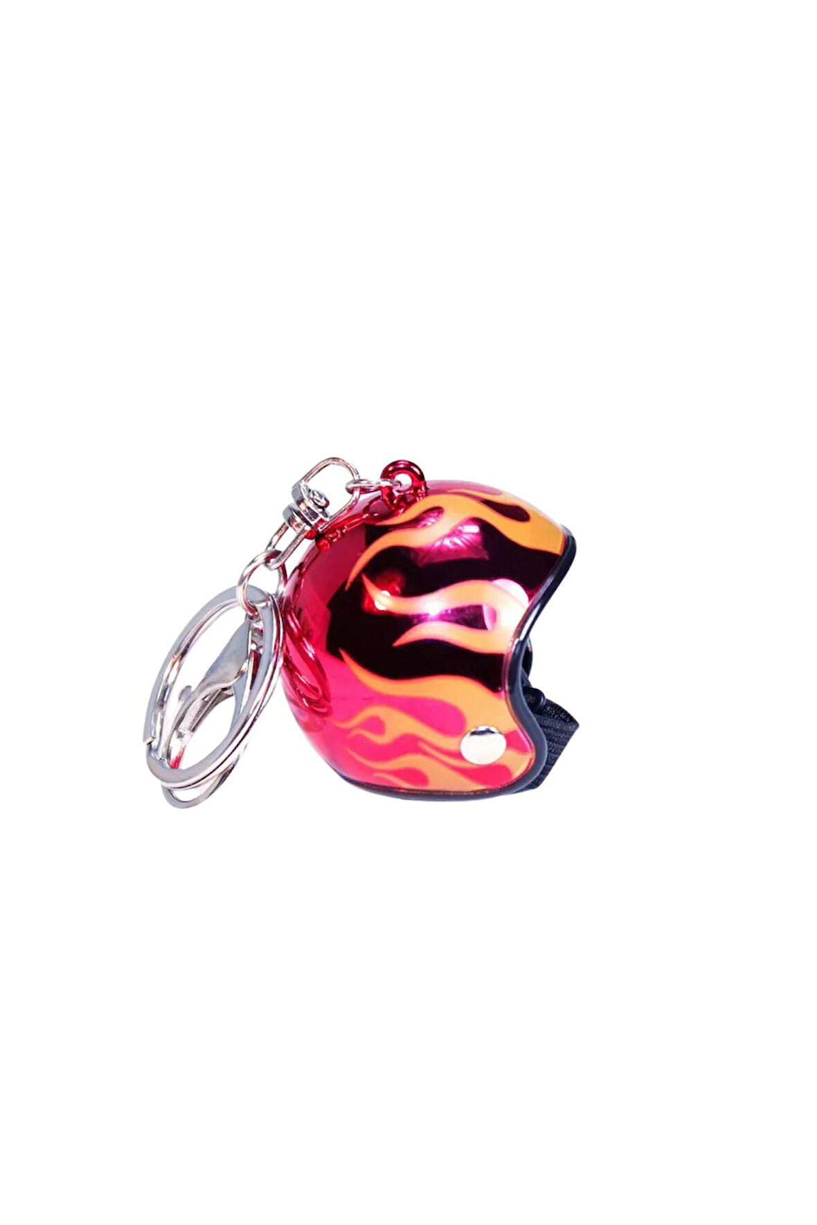 Mini Plastik Açık Kask Anahtarlık