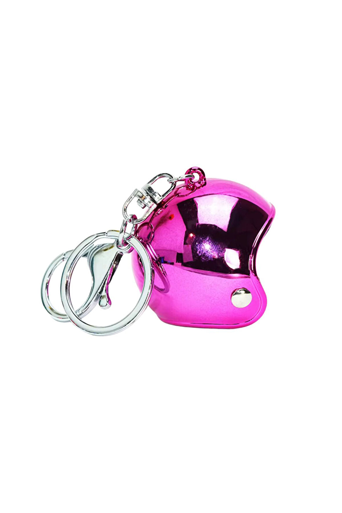Mini Plastik Açık Kask Anahtarlık