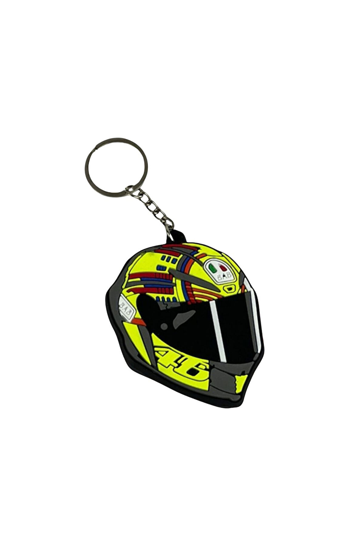 Mini Silikon Kask Anahtarlık