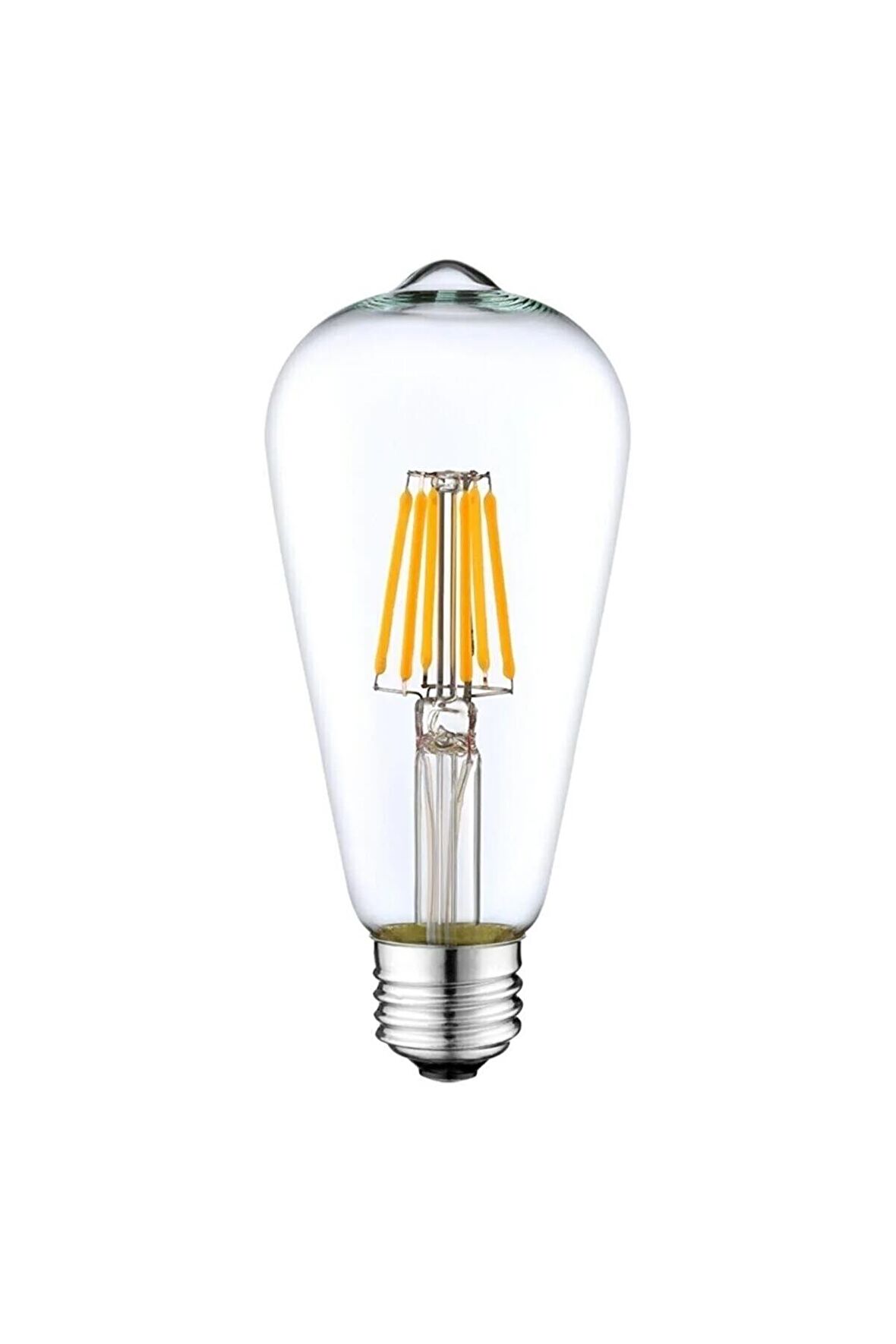 St64 4w 6500 K Beyaz Led Rustik Dekoratif Ampul Vintage Aydınlatma