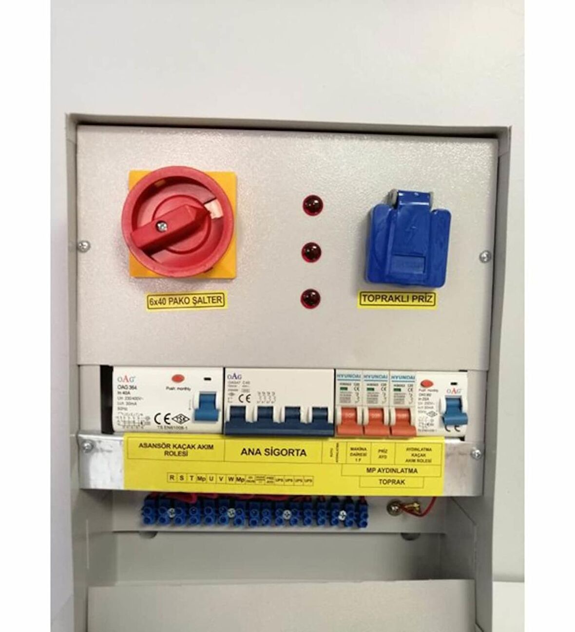 OAG- ASANSÖR ELEKTRİK DAĞITIM PANOSU