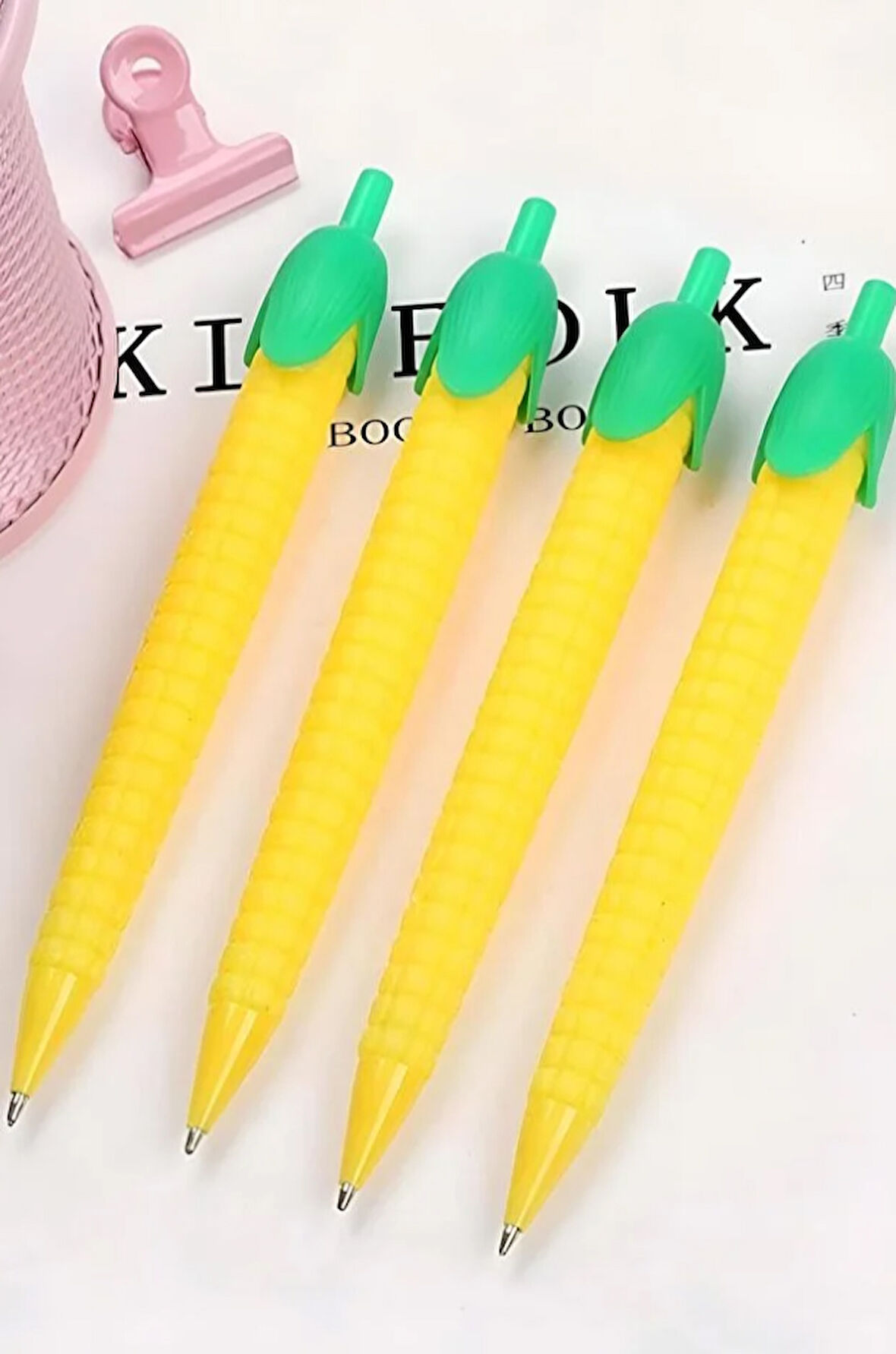 4 adet 0.7 Uçlu Mısır Versatil Kalem Seti