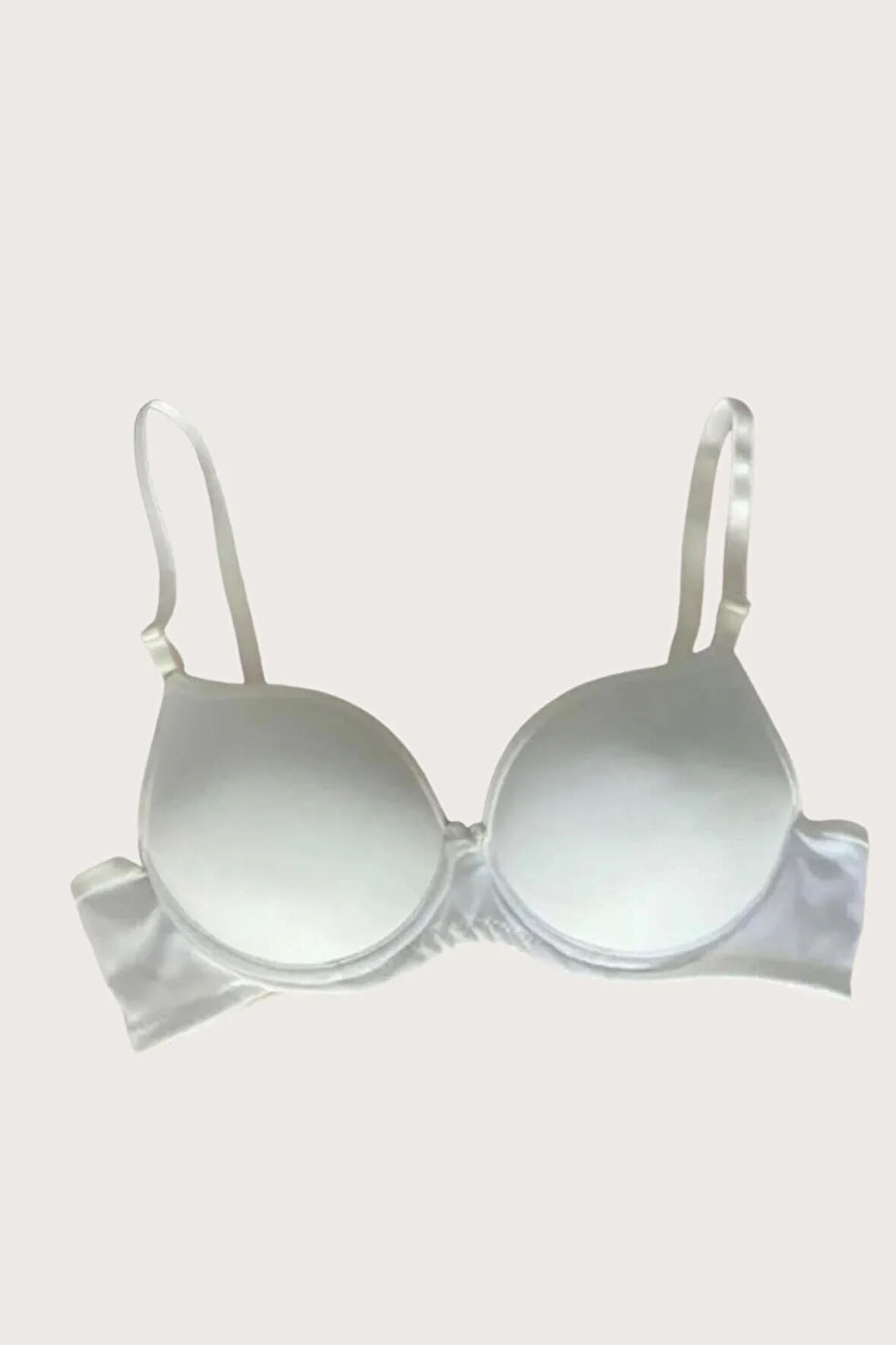 Mikro Kumaş İçi Boş Balenli Günlük Tek Desteksiz Sütyen