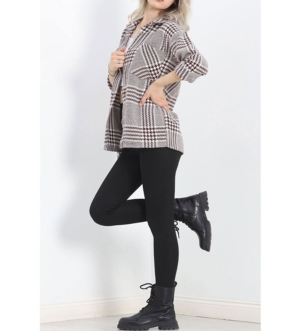 Oduncu Gömlek Bordobeyaz - 20947.1874.