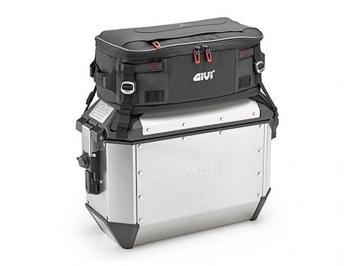 Givi XL01 Suya Dayanıklı Genişleyebilir Sele Çantası – 15LT / 20LT Cargo Bag Uyumu