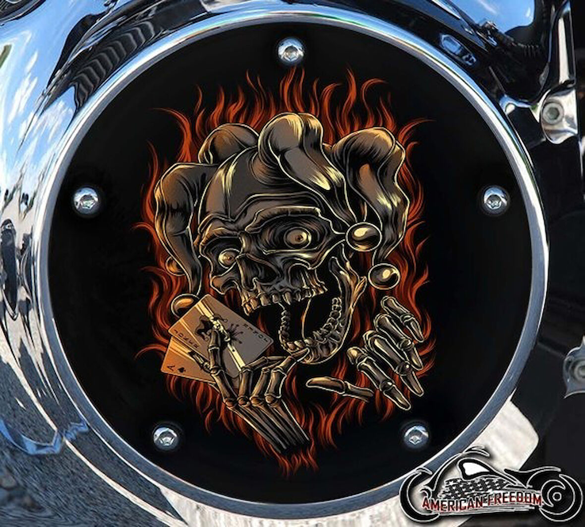 Harley Davidson Softail M8 - Jester Derby Cover 