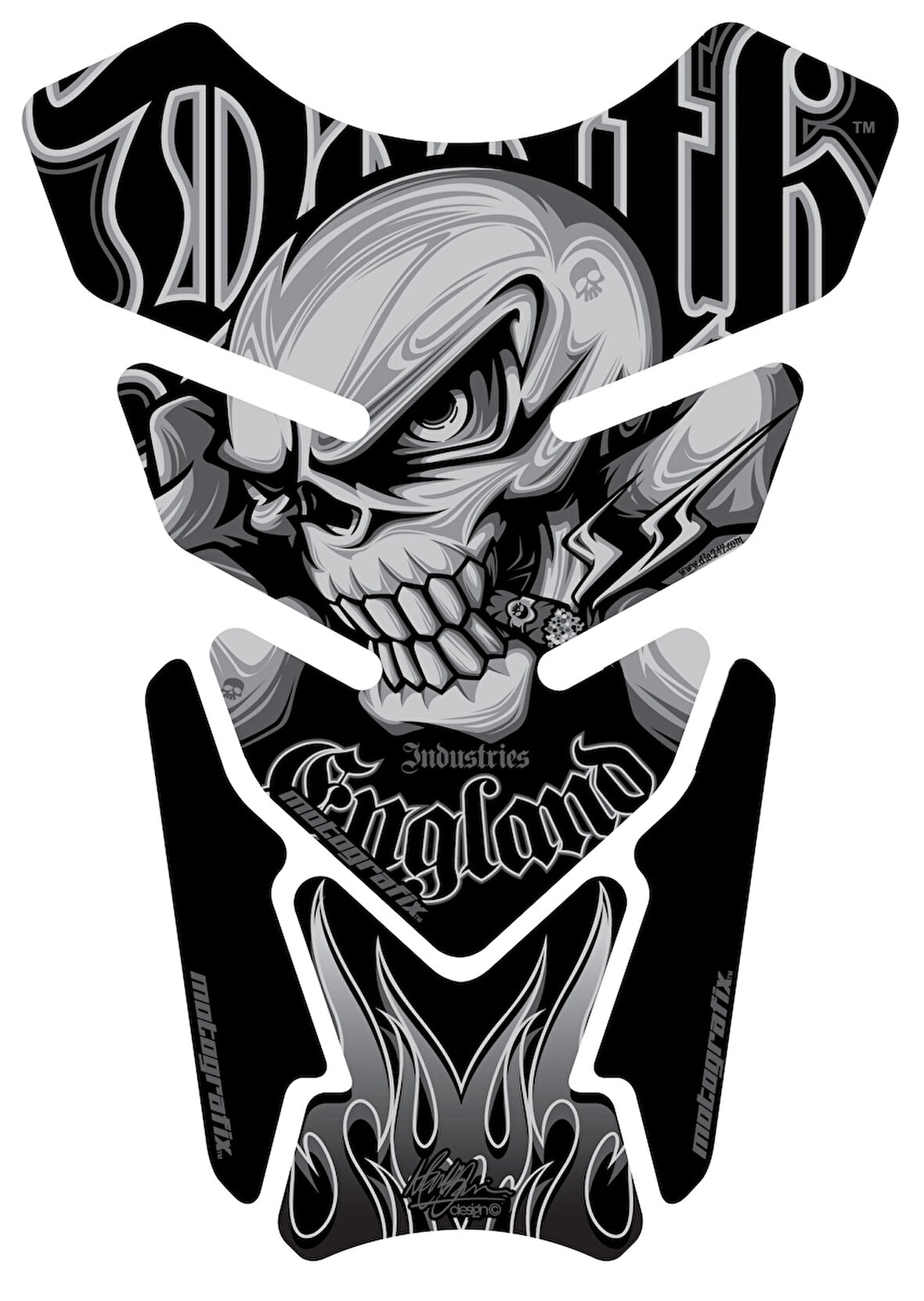 Motografix Death Industries England Tankpad