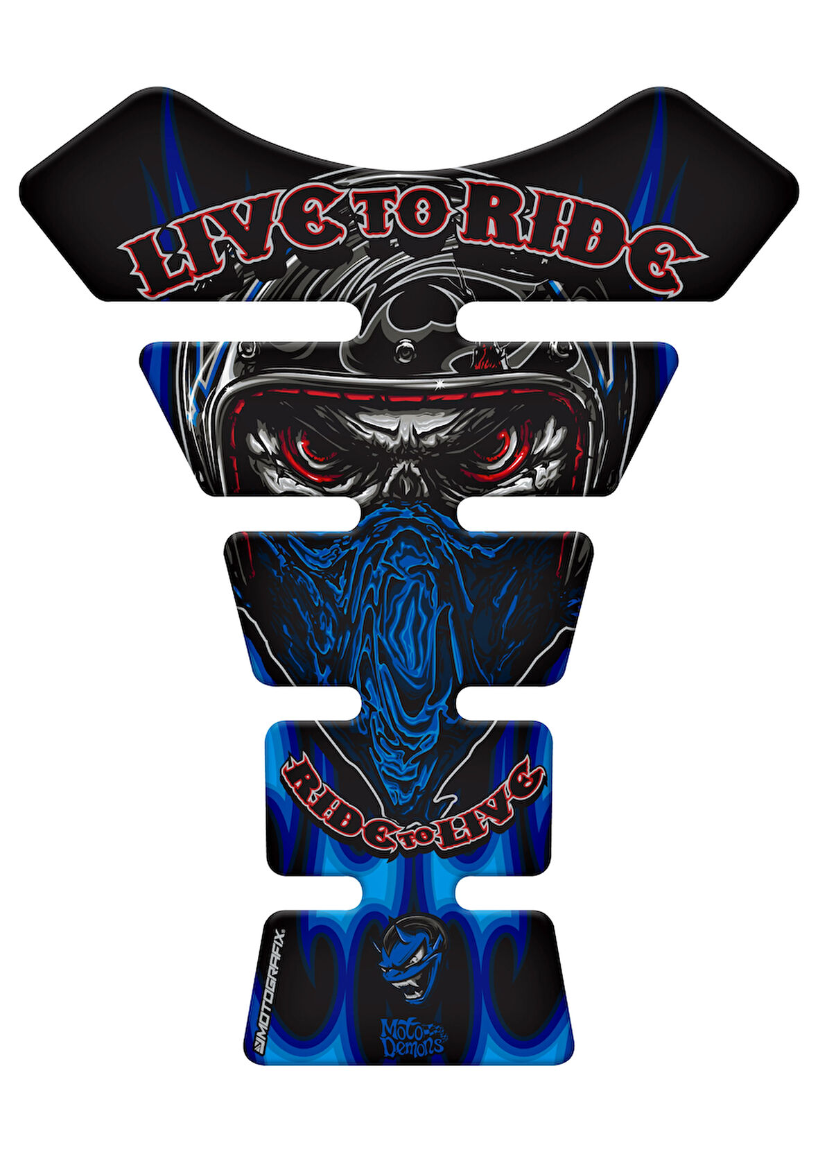 Motografix Live to Ride Tankpad