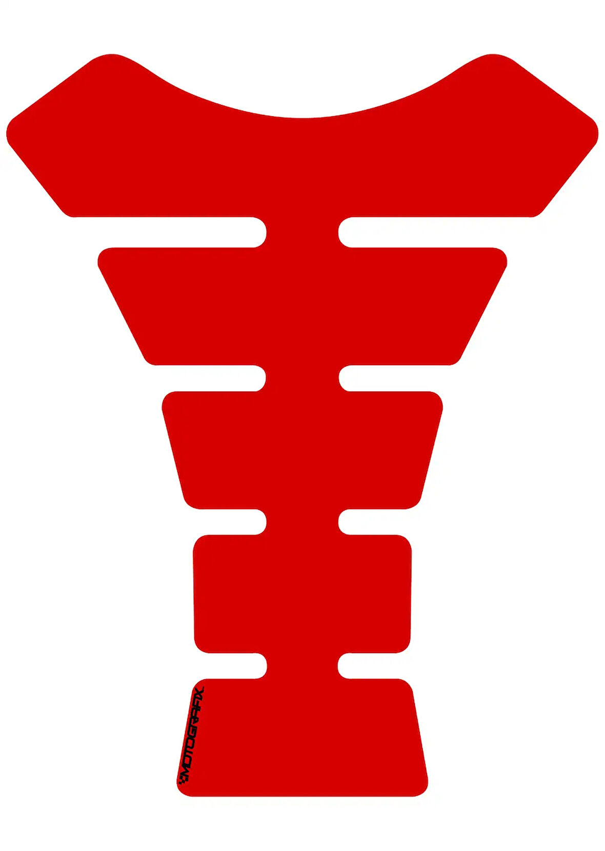 Motografix Red Metallic Tankpad