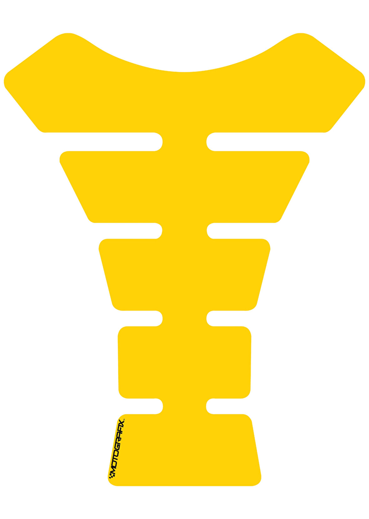 Motografix Plain Spine Yellow Tankpad