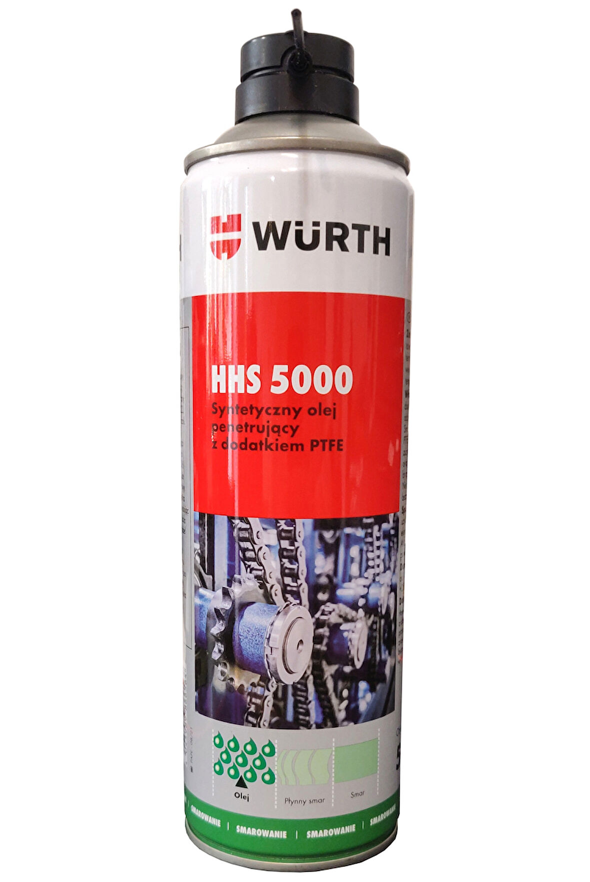 Würth HHS 5000 Isıya Dayanıklı Ve Tutunma Özellikli Yağlama Spreyi 500 Ml