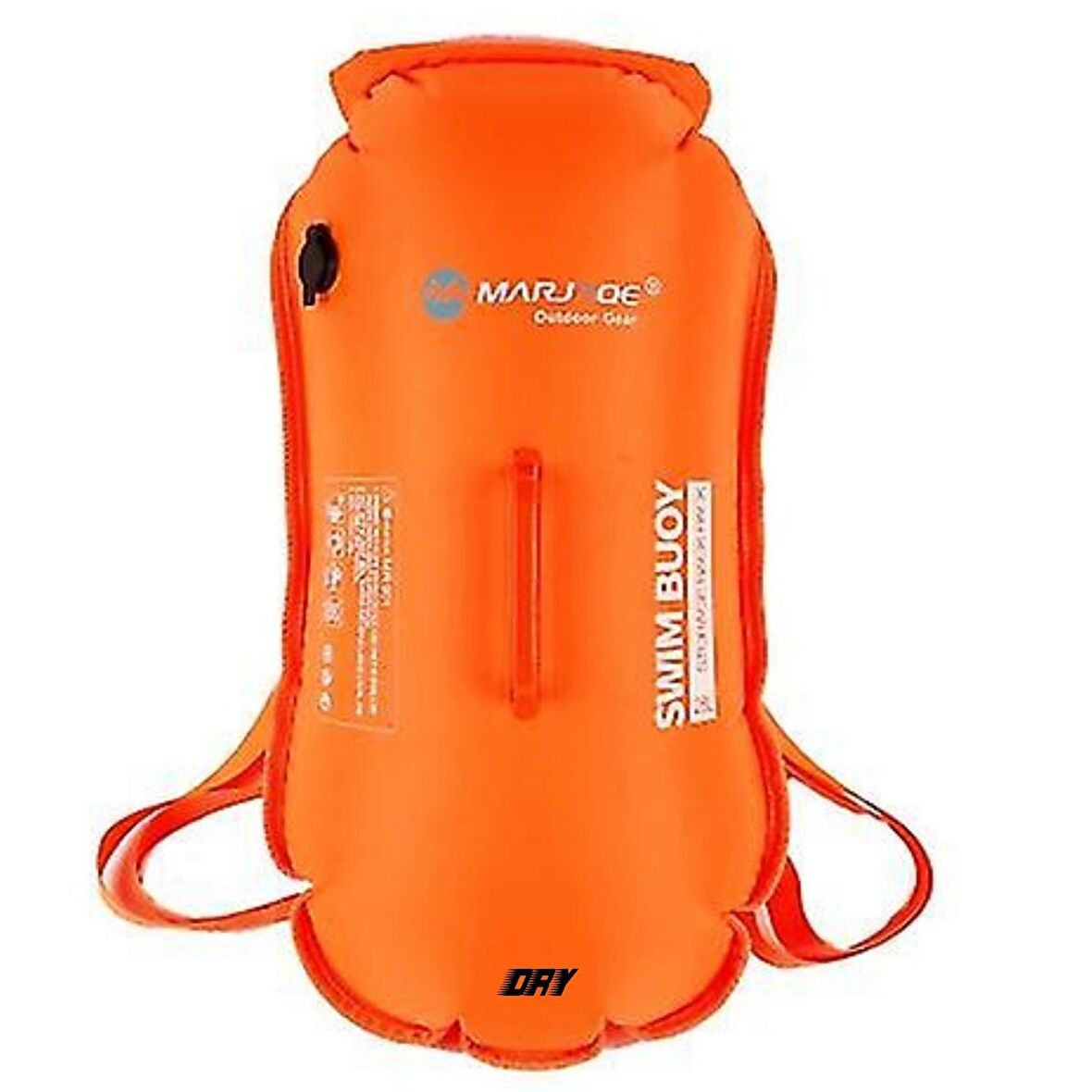 Dry Açık Su Yüzme Şamandıra Çift Hava Yastıklı SWIM BUOY 35L 41x72 Cm 15KG