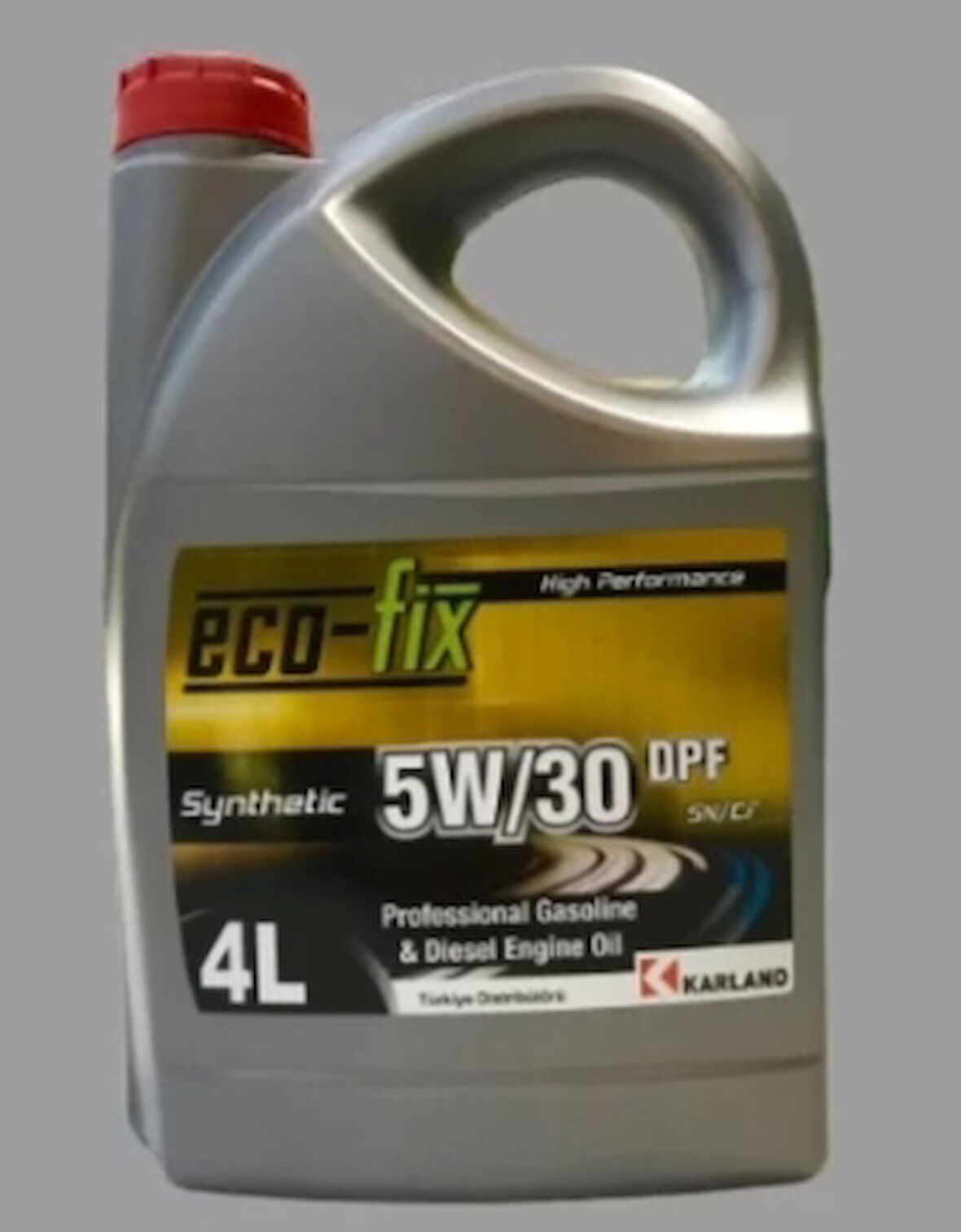 ECO-FIX MOTOR YAĞI 5W30 DPF'li TAM SENTETİK SN/CF (PARTİKÜLLÜ) 4LT