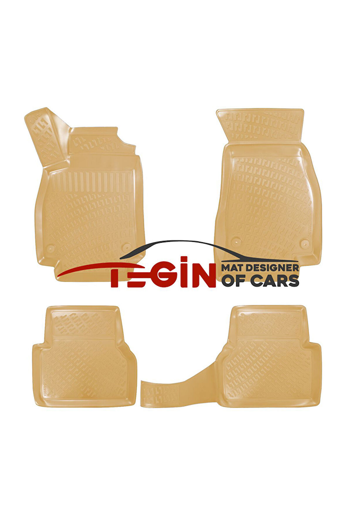 Audi A7 2020 3D Havuzlu Paspas Bej