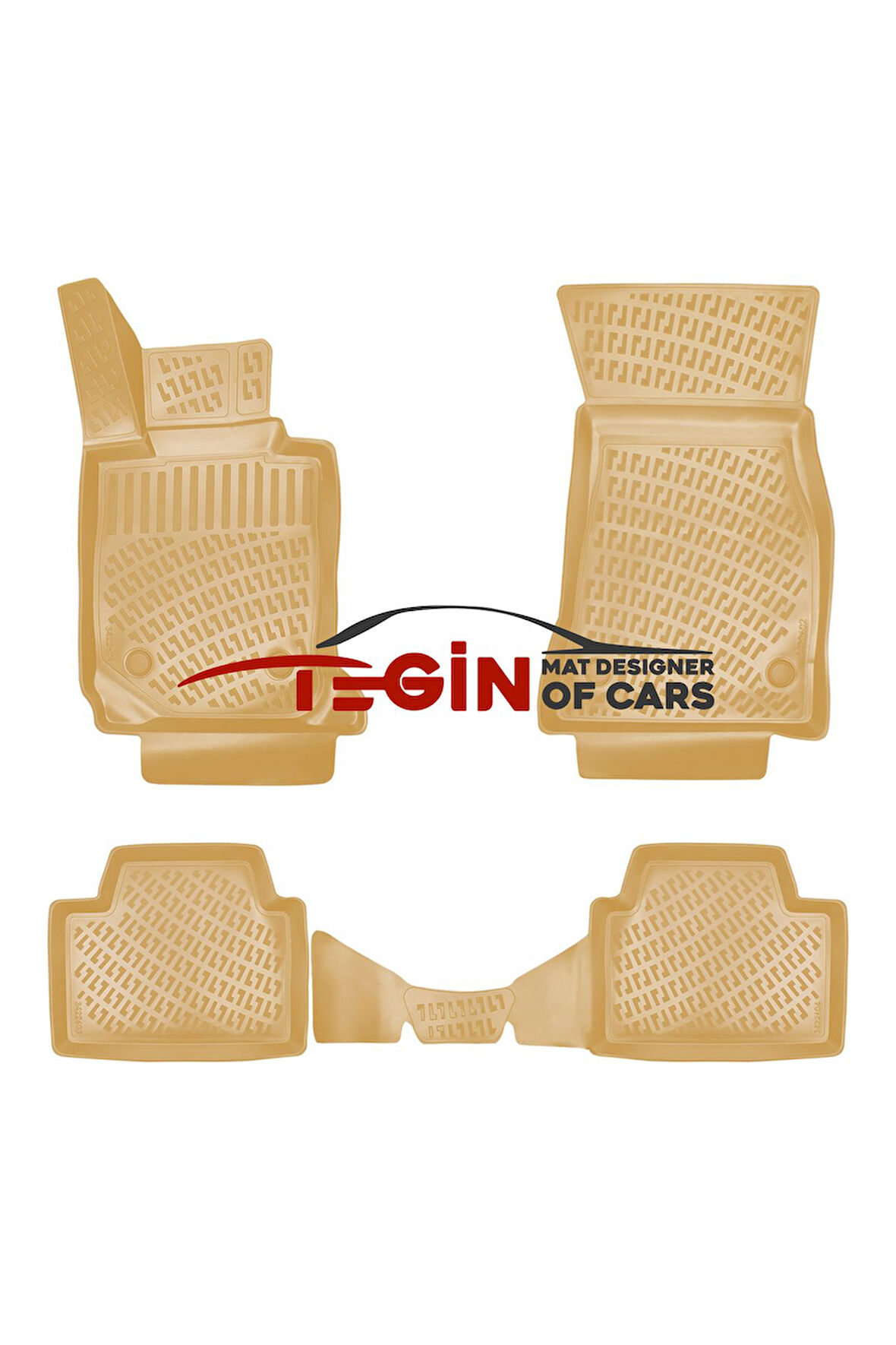 Bmw 3 Serisi G20 2019 3D Havuzlu Paspas Bej