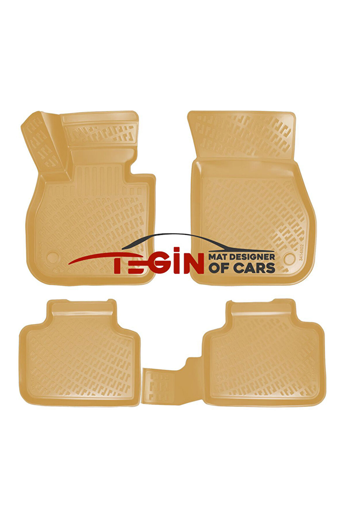 Bmw X2 F39 2023 3D Havuzlu Paspas Bej