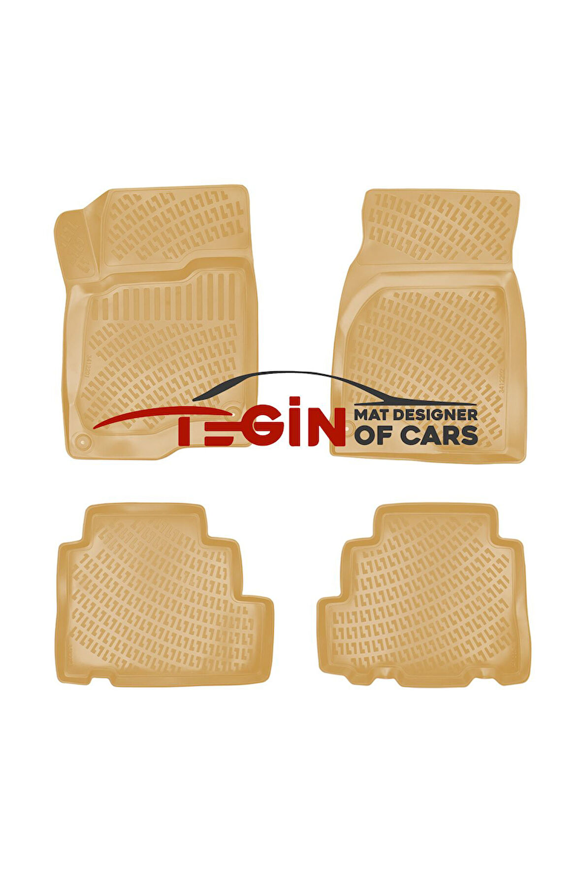 Chevrolet Captiva 2007 3D Havuzlu Paspas Bej