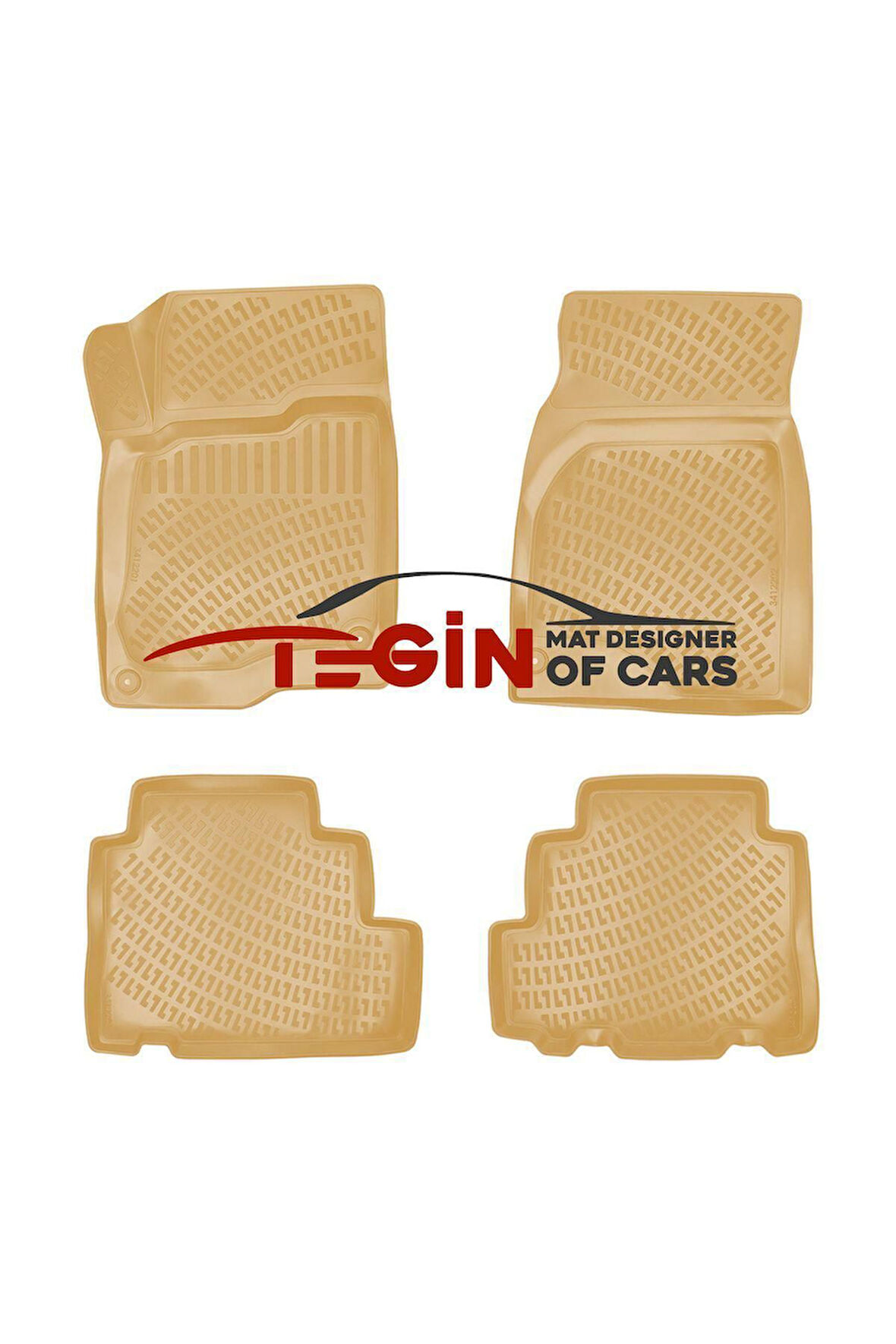 Chevrolet Captiva 2017 3D Havuzlu Paspas Bej