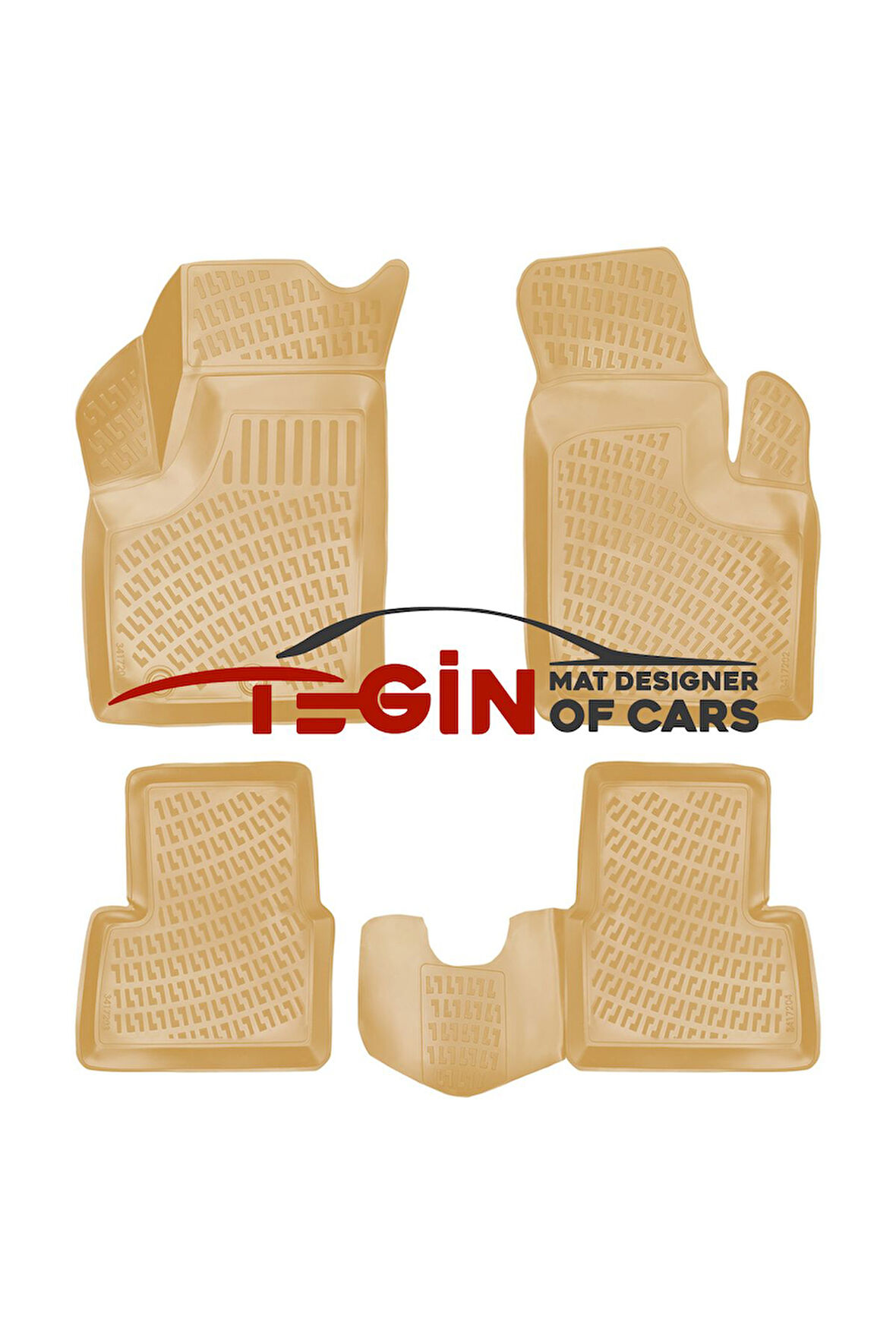 Fiat Fiorino 2009 3D Havuzlu Paspas Bej