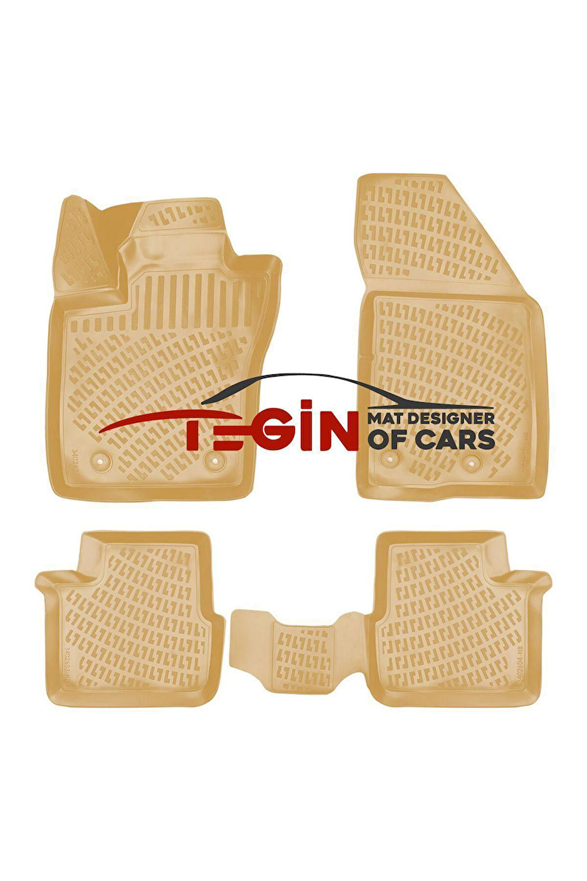 Fiat Linea 2010 3D Havuzlu Paspas Bej