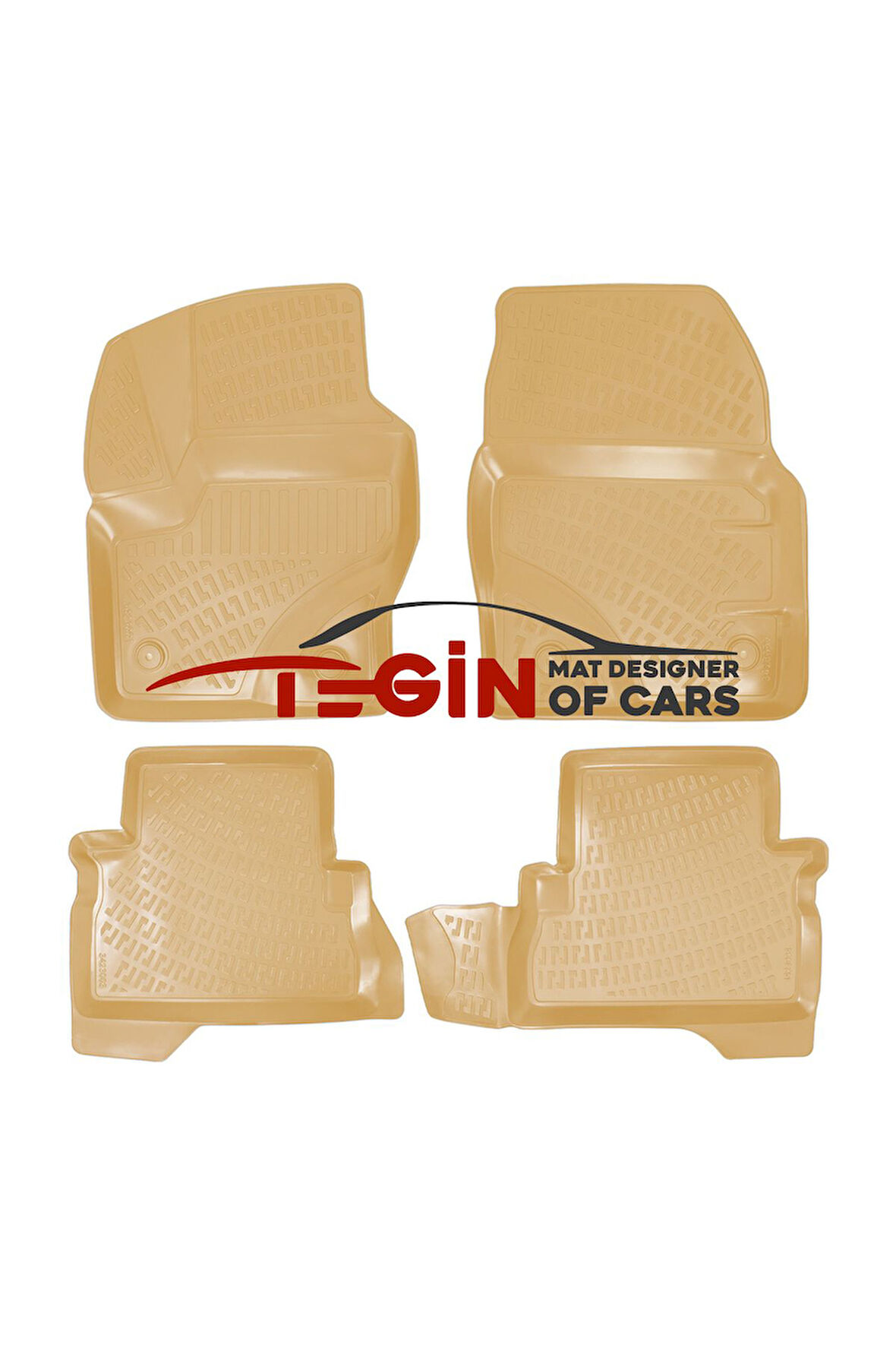 Courier 2018 3D Havuzlu Paspas Bej