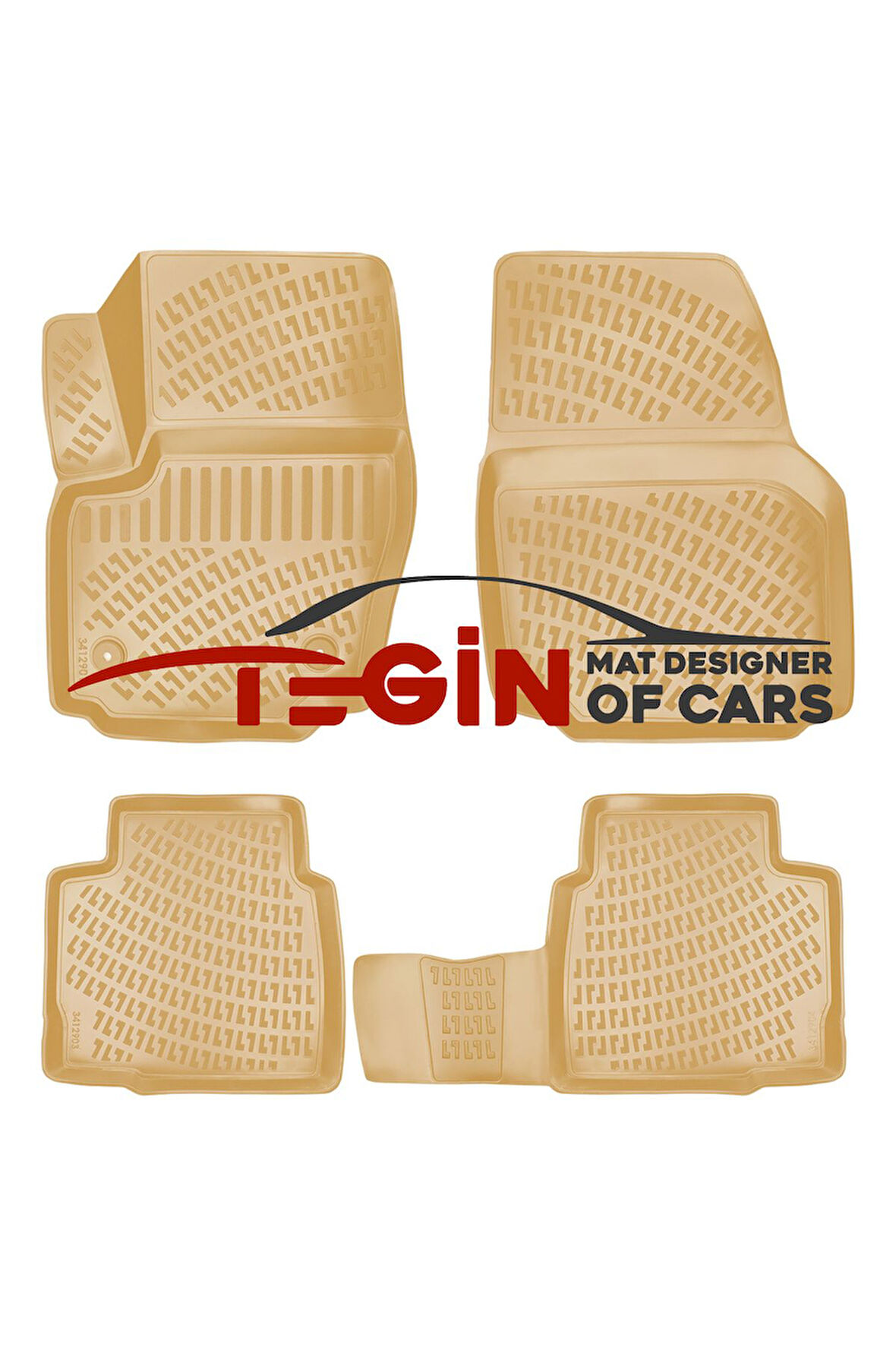 Honda Civic RS HB 2016 3D Havuzlu Paspas Bej