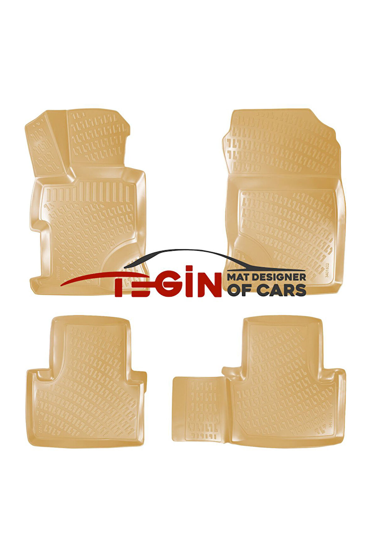 Hyundai Accent Era 2007 3D Havuzlu Paspas Bej