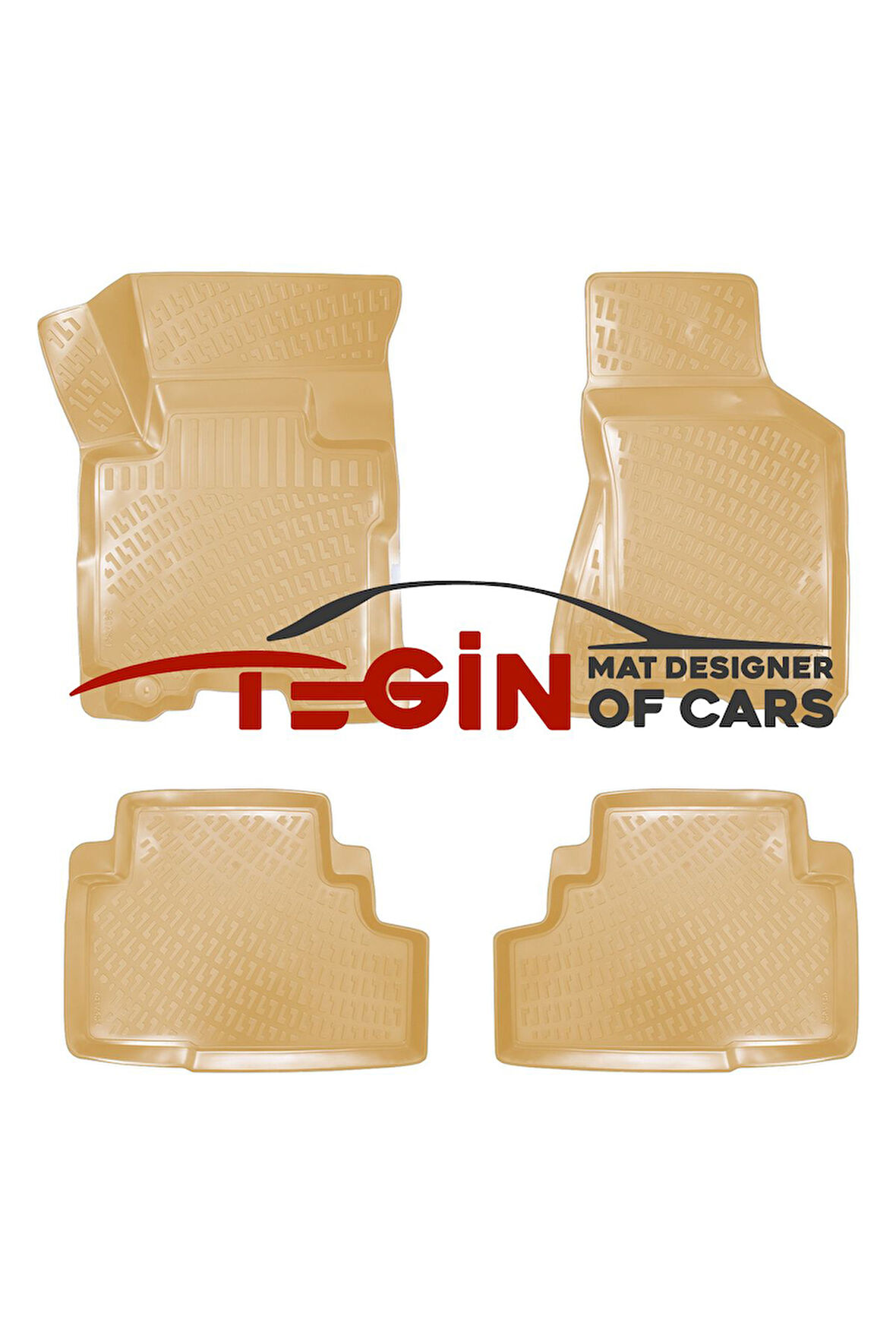 Land Rover Discovery 2004-2009 3D Havuzlu Paspas Bej