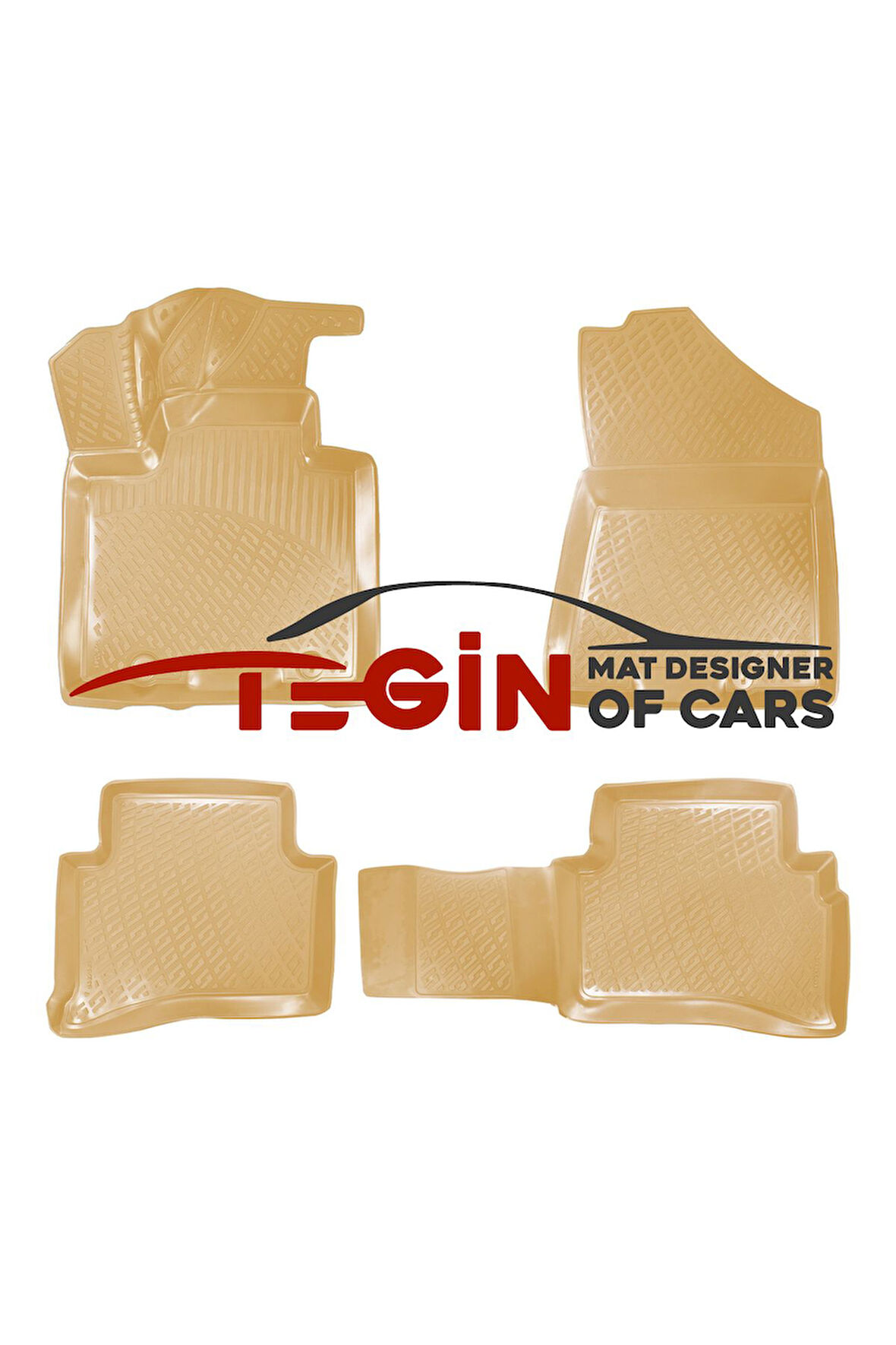 Land Rover Discovery 2008 3D Havuzlu Paspas Bej