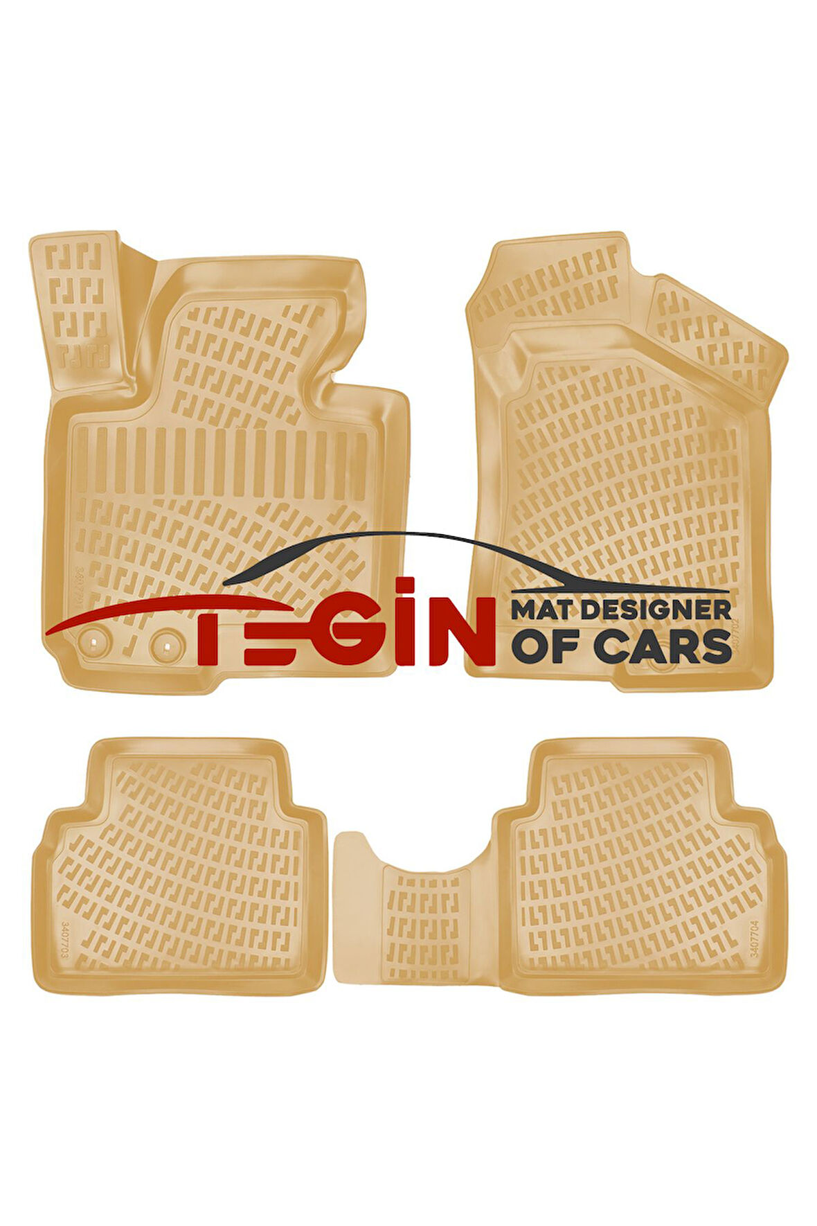 Land Rover Freelander 2 2009 3D Havuzlu Paspas Bej