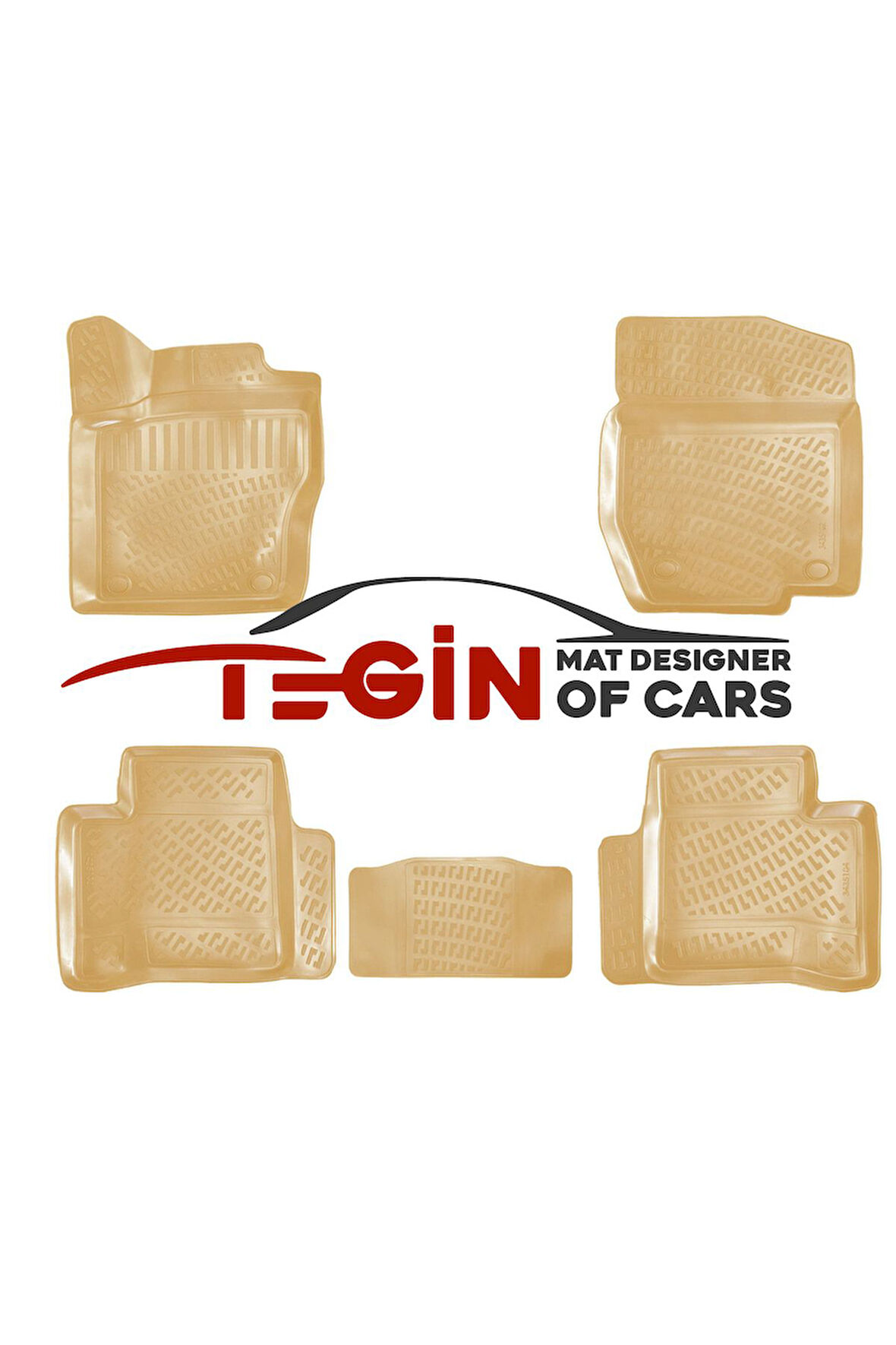 Mercedes S Serisi W222 2014-2020 3D Havuzlu Paspas Bej