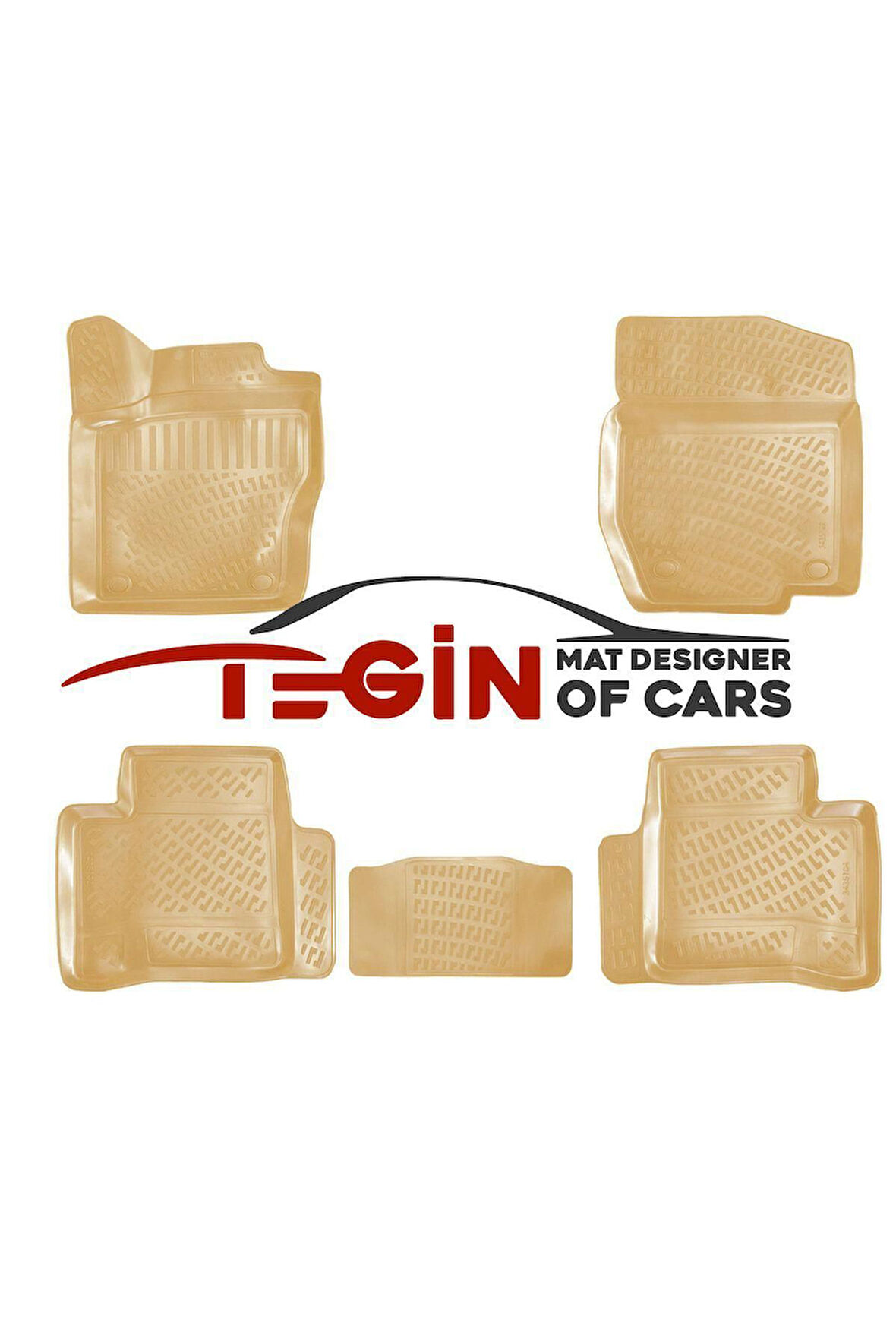 Mercedes S Serisi W222 2015 3D Havuzlu Paspas Bej