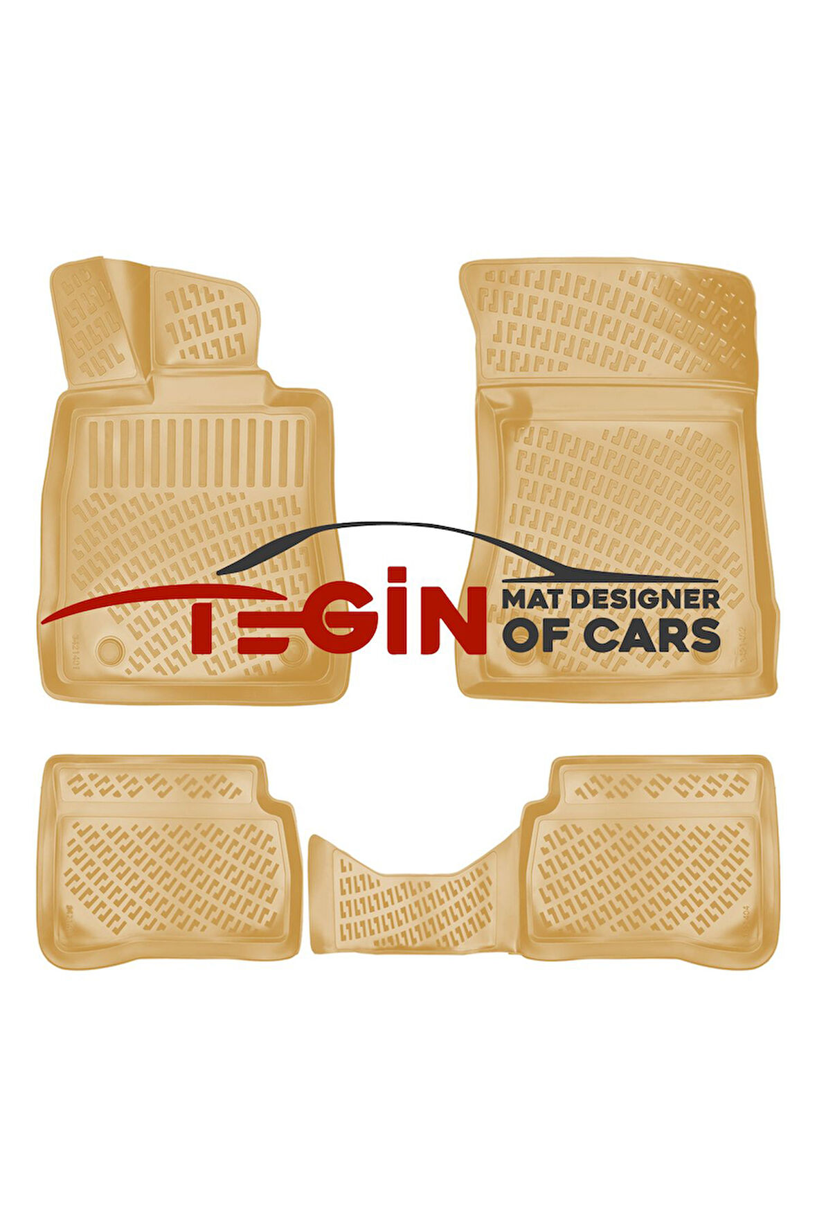 Mercedes X-Class 2017 Sonrası 3D Havuzlu Paspas Bej