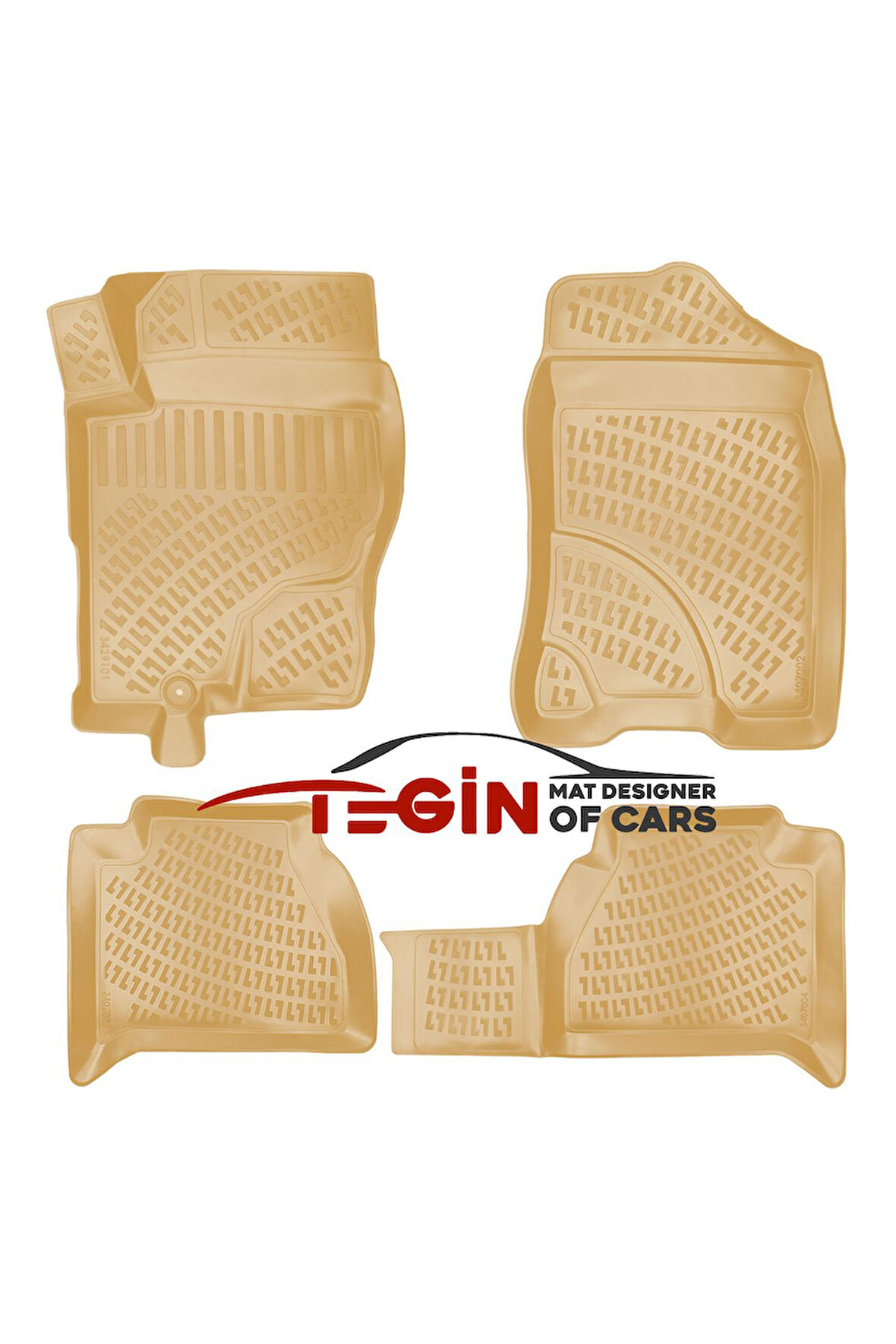 Nissan Navara 2007 3D Havuzlu Paspas Bej