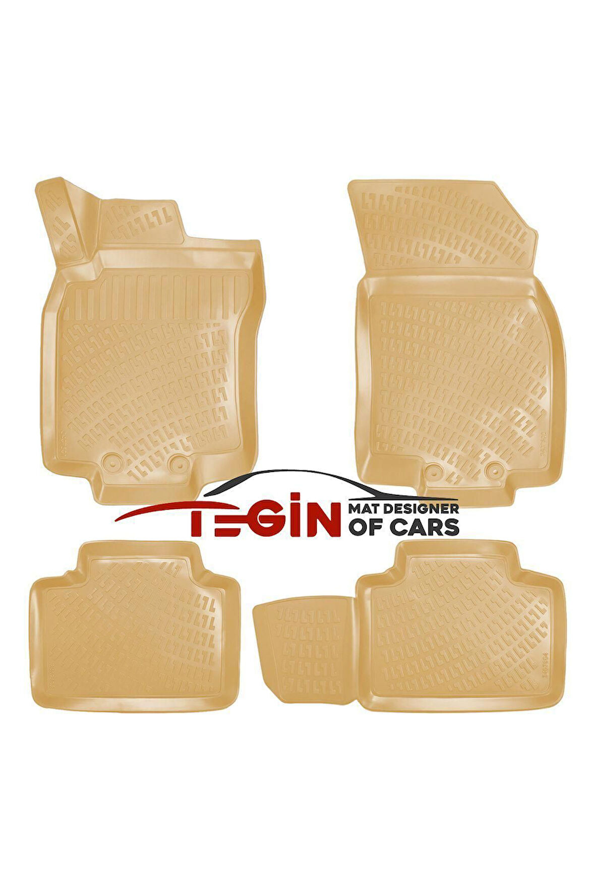 Nissan X-Trail 2013-2020 3D Havuzlu Paspas Bej