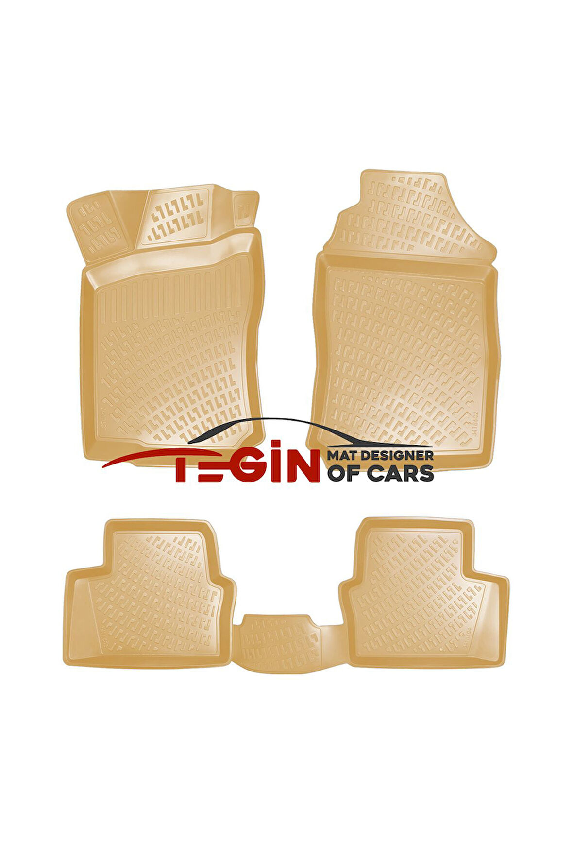 Opel Vectra B 1995-2002 3D Havuzlu Paspas Bej