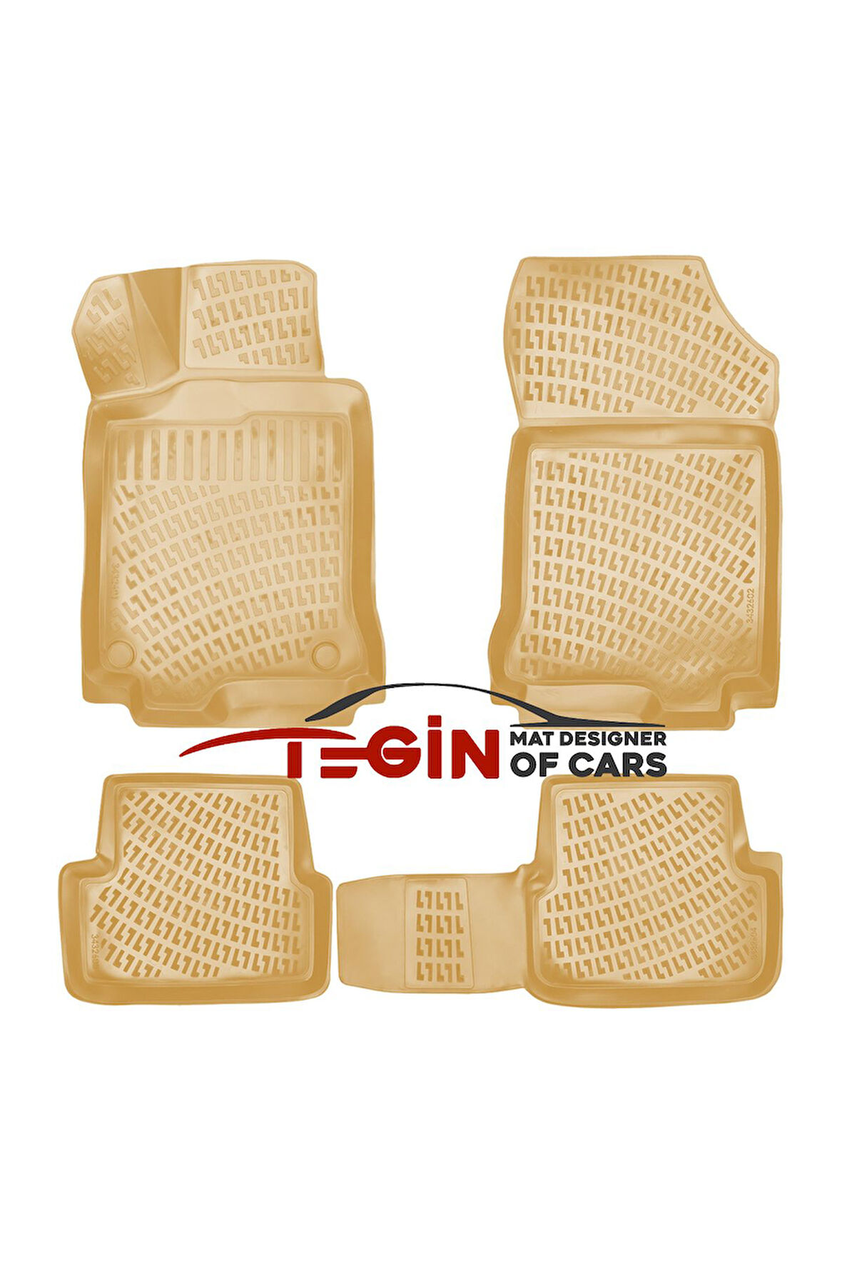 Renault Latitude 2012 3D Havuzlu Paspas Bej