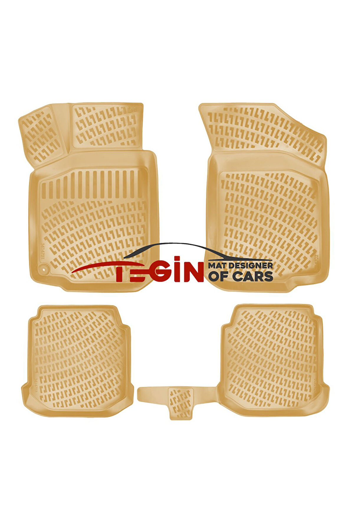 Seat Toledo 1998-2004 3D Havuzlu Paspas Bej