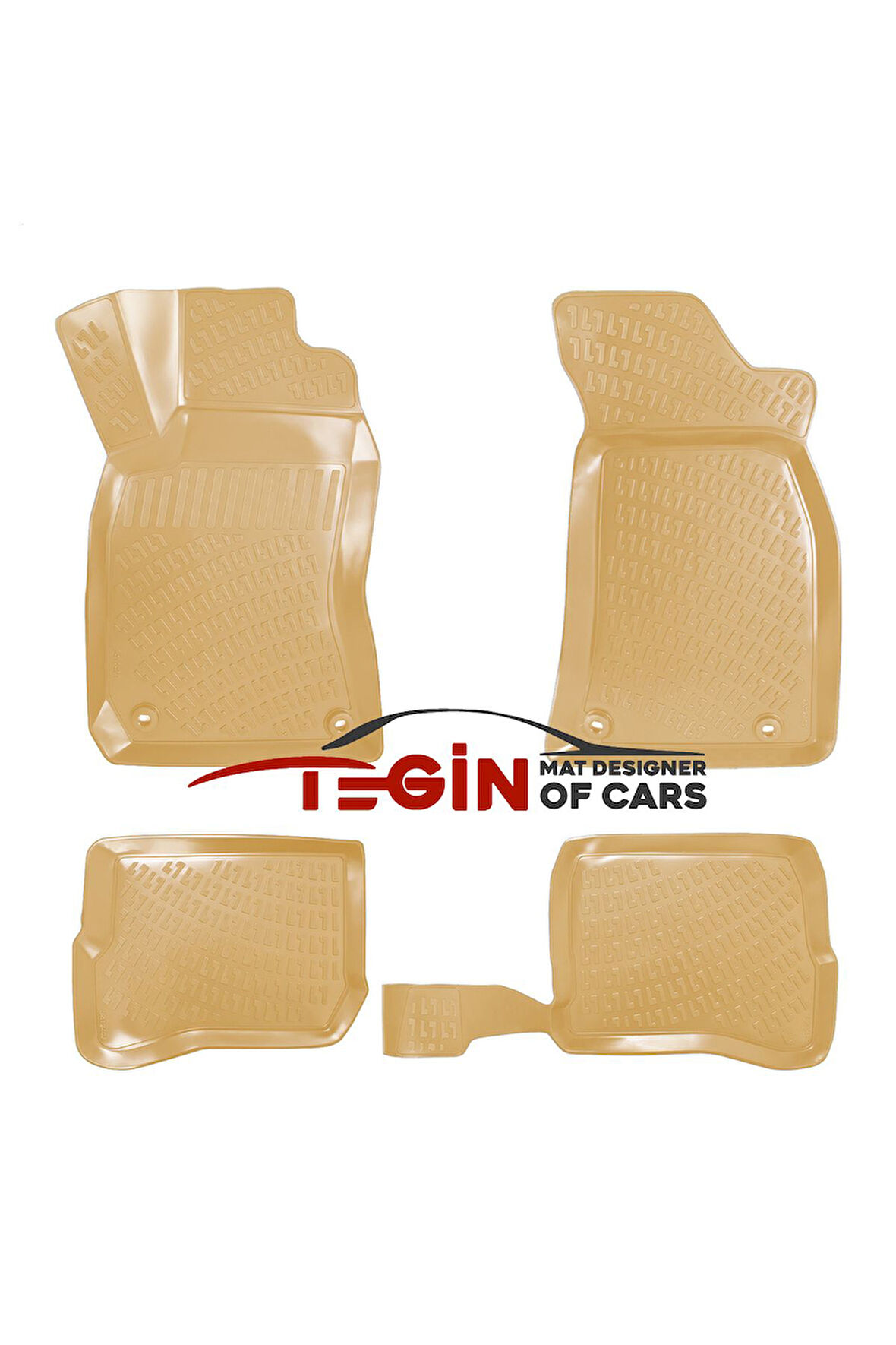 Volkswagen Passat B5 2005 3D Havuzlu Paspas Bej