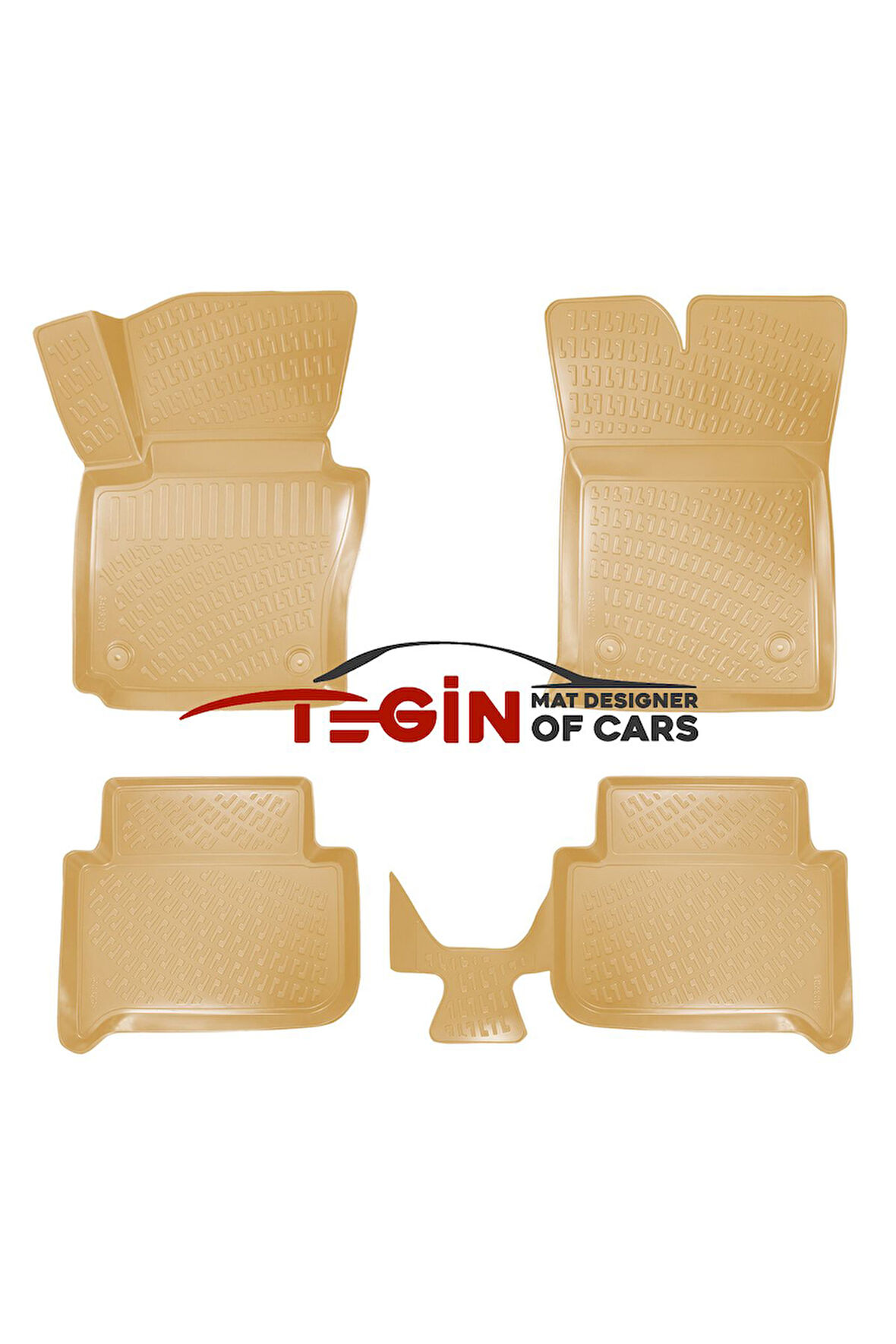 Volkswagen Touran 2003 3D Havuzlu Paspas Bej