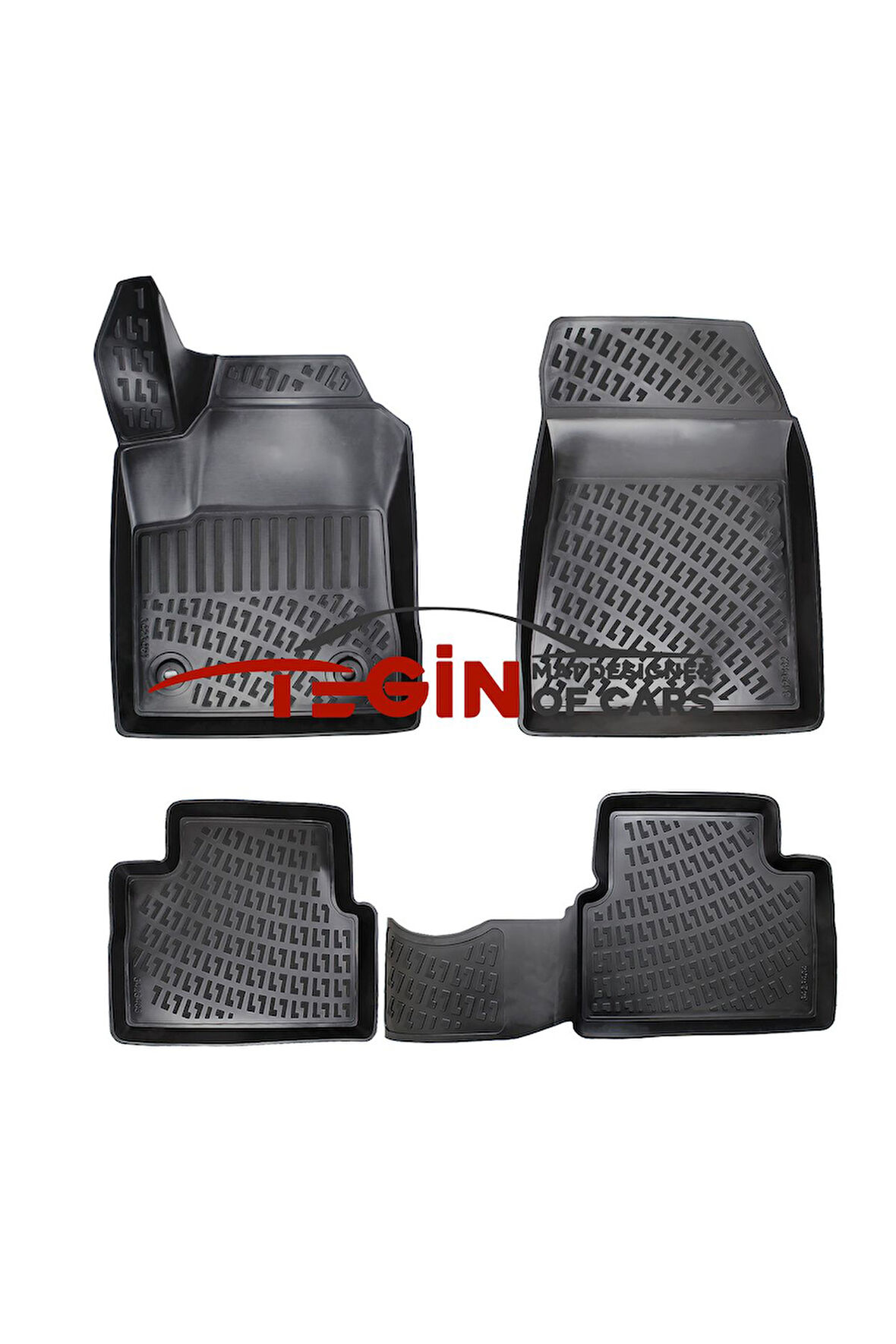 Alfa Romeo Giulietta 2017 3D Havuzlu Paspas Siyah