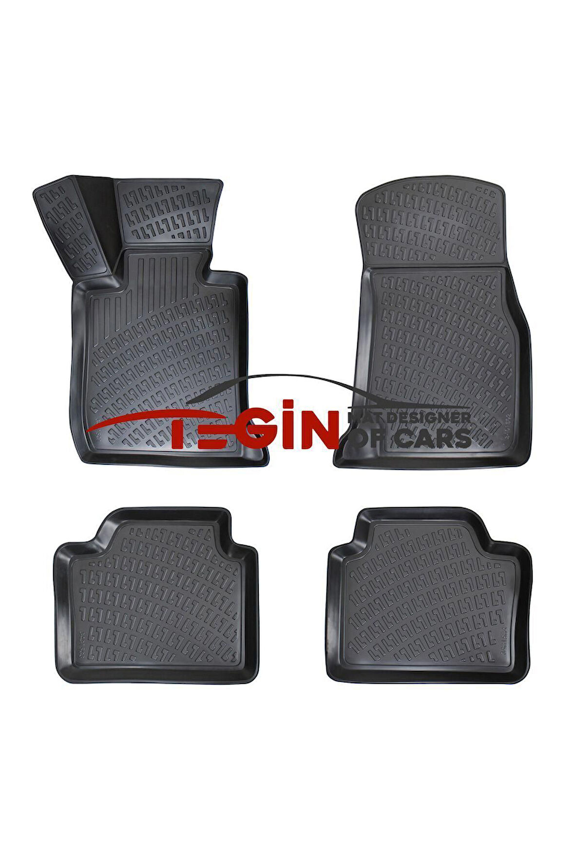 Bmw 4 Serisi F33 2016 3D Havuzlu Paspas Siyah