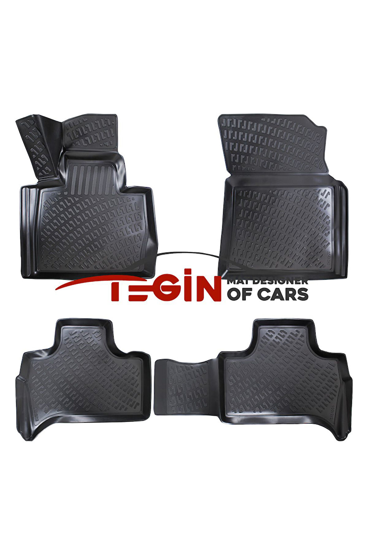 Bmw X5 E53 2002 3D Havuzlu Paspas Siyah