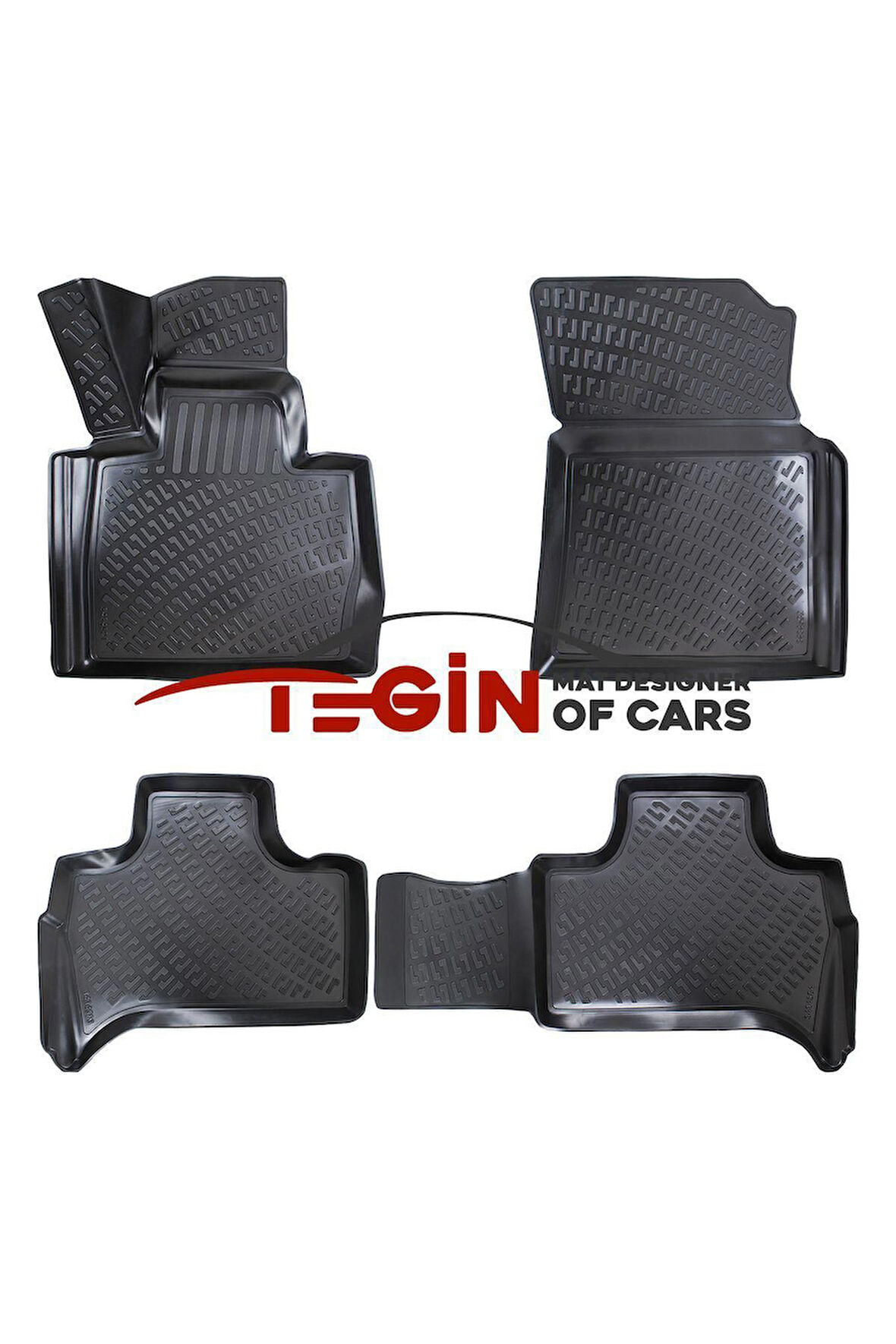 Bmw X5 E53 2005 3D Havuzlu Paspas Siyah