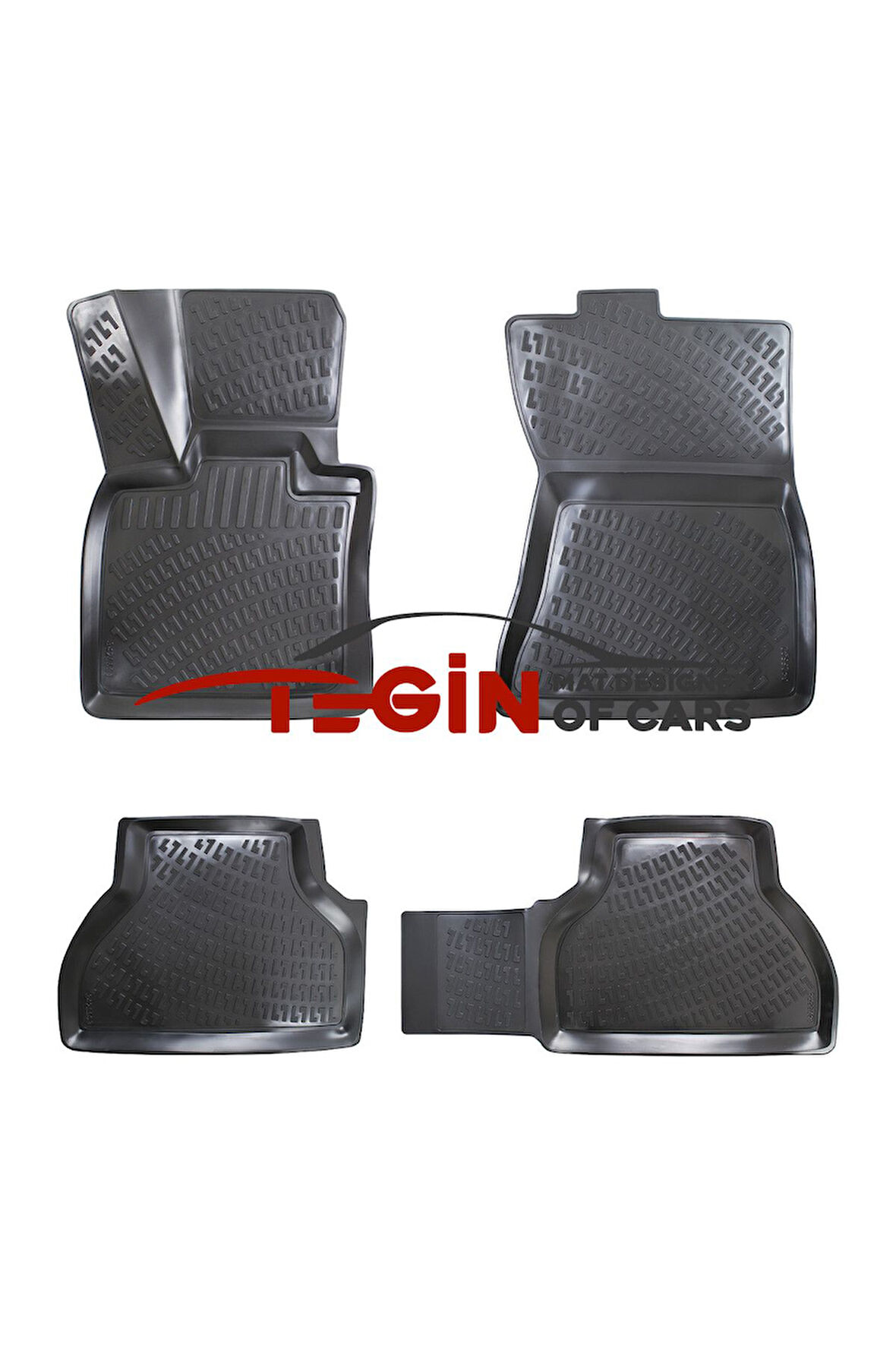 Bmw X5 E70 2013 3D Havuzlu Paspas Siyah